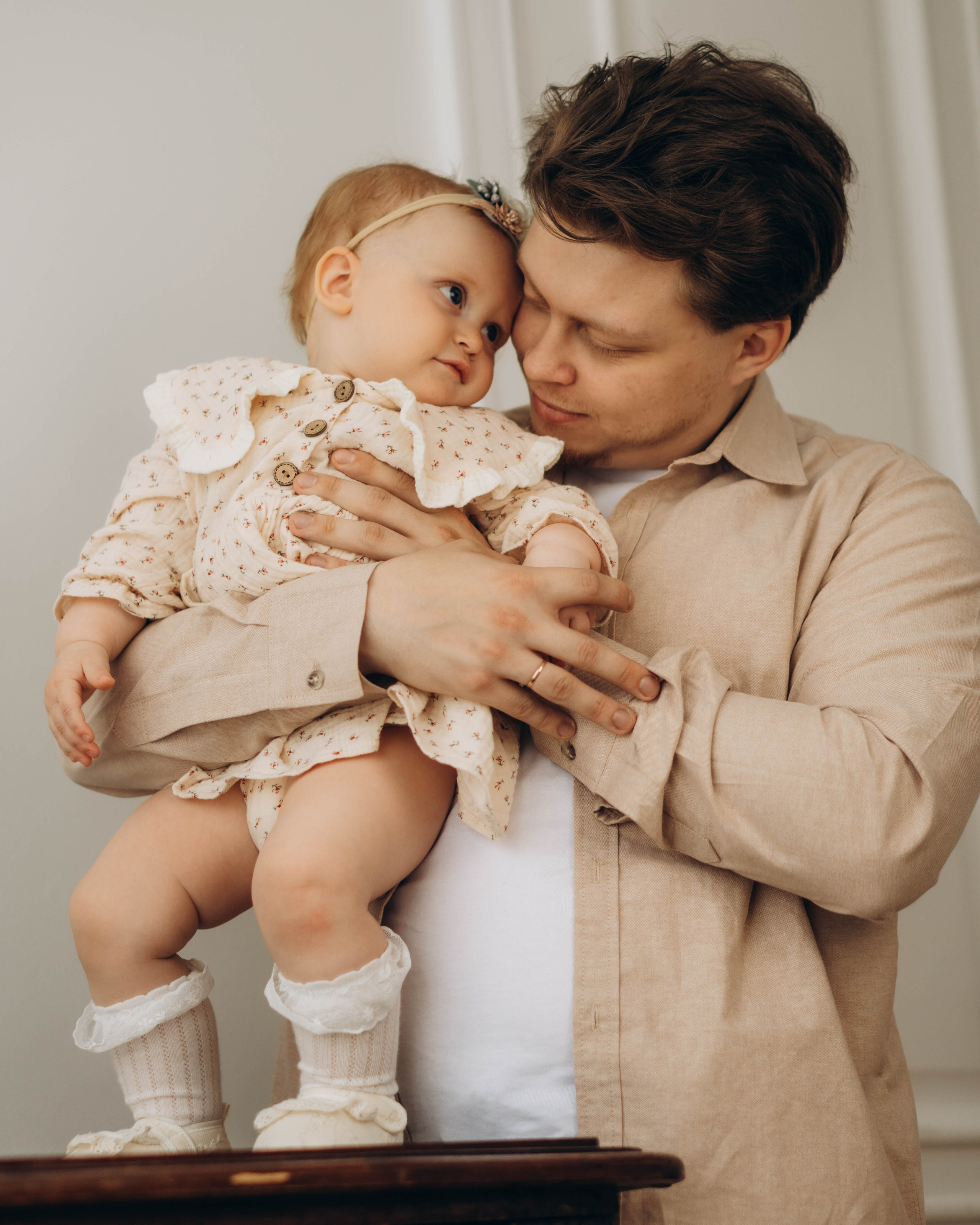 Студийная семейная съемка на годик