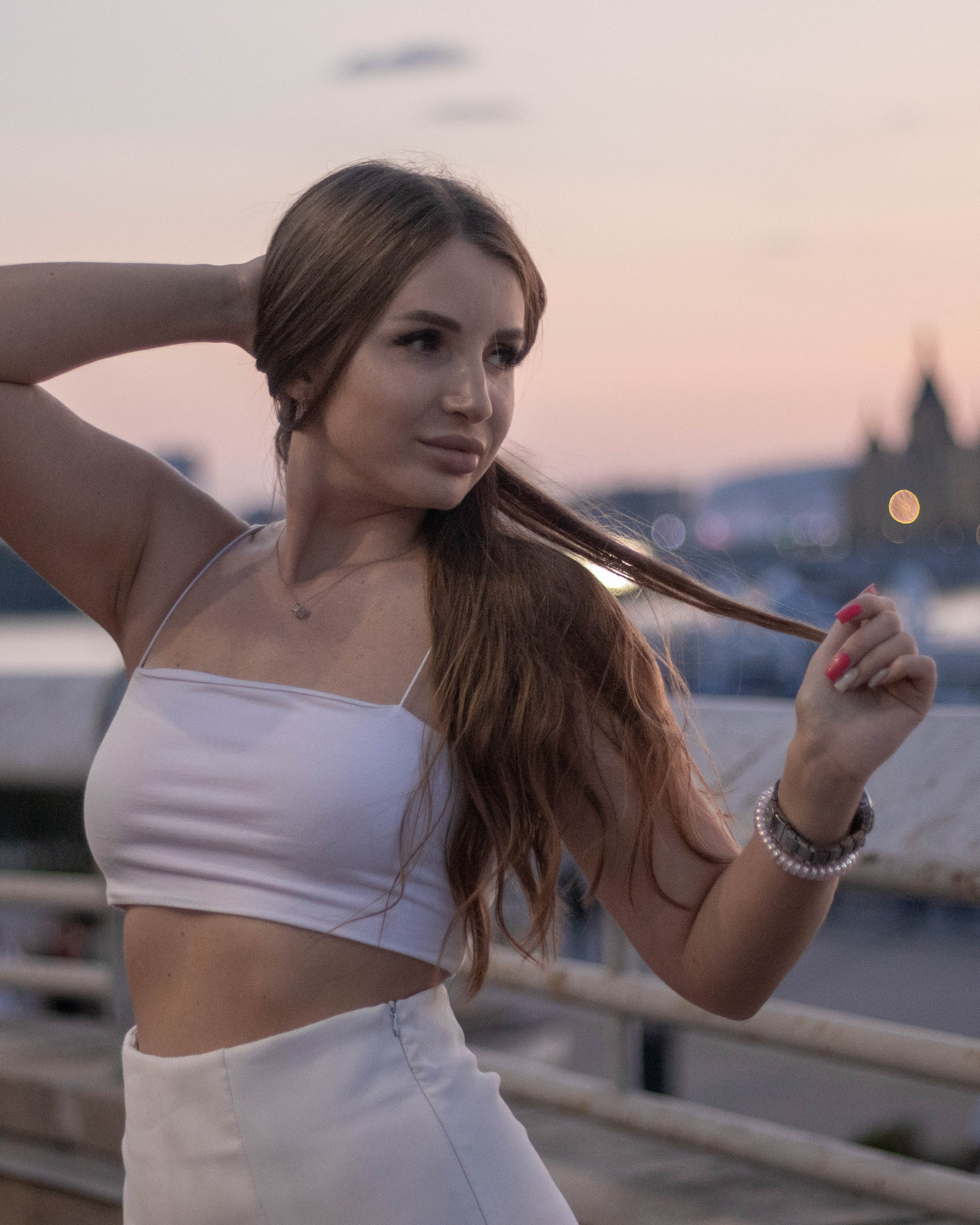 Розовый закат- фотосессия для Ларисы