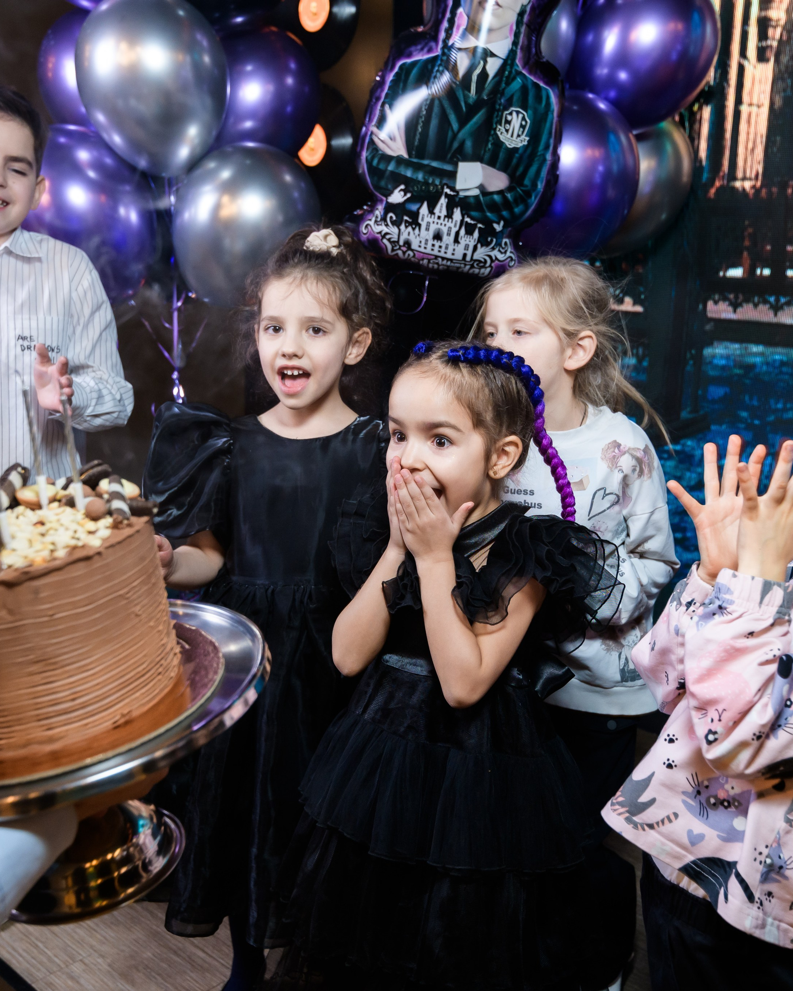 День рождения Софии в стиле «Уэнздей»