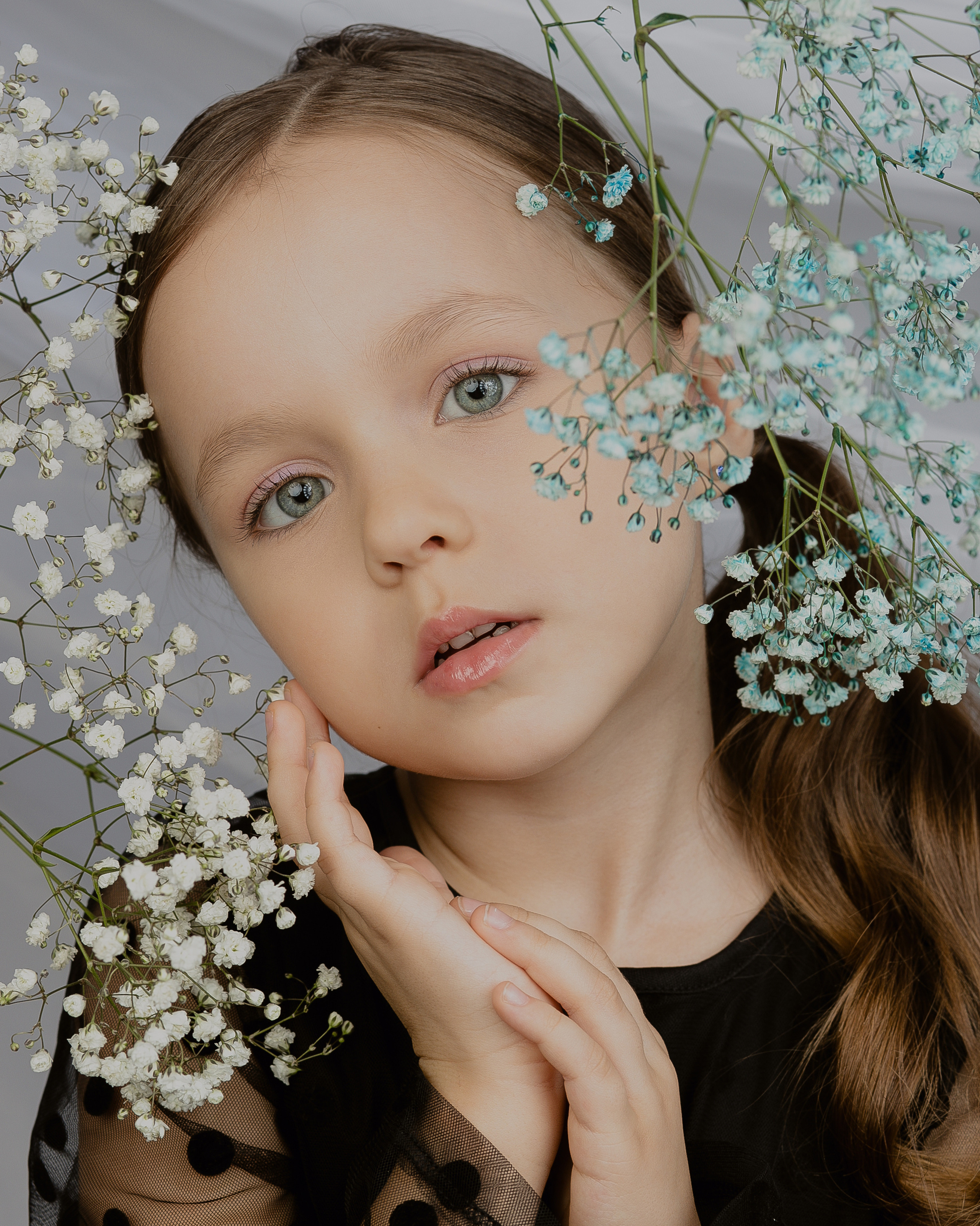 Beauty съемка для модельного агентства.