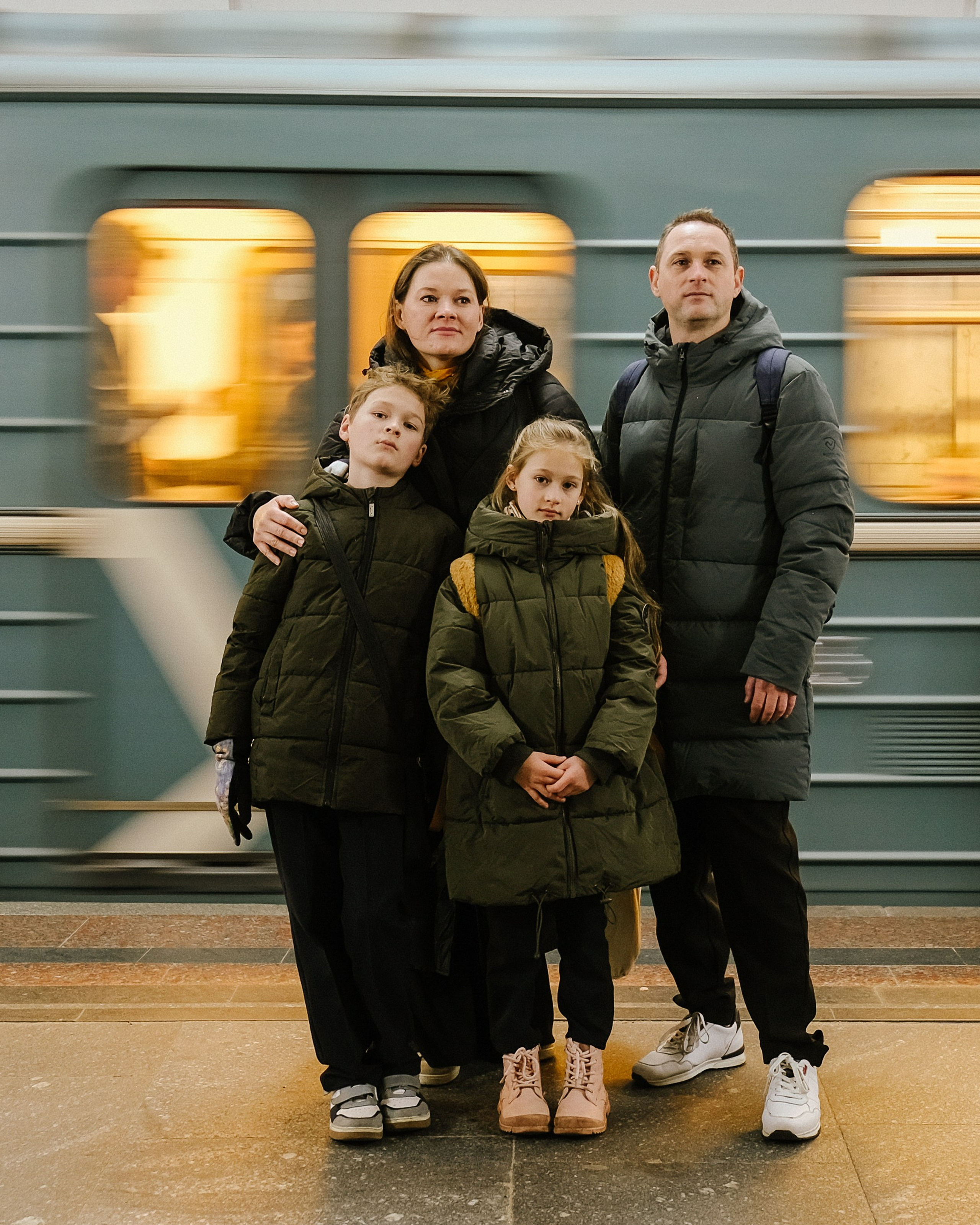 Галя и её семья