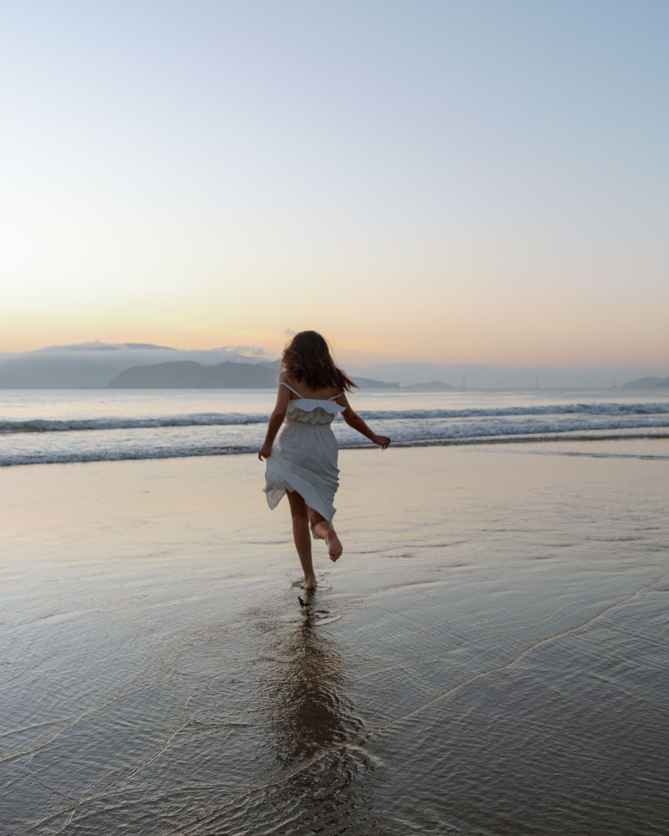 Daria. Painting "At dawn"