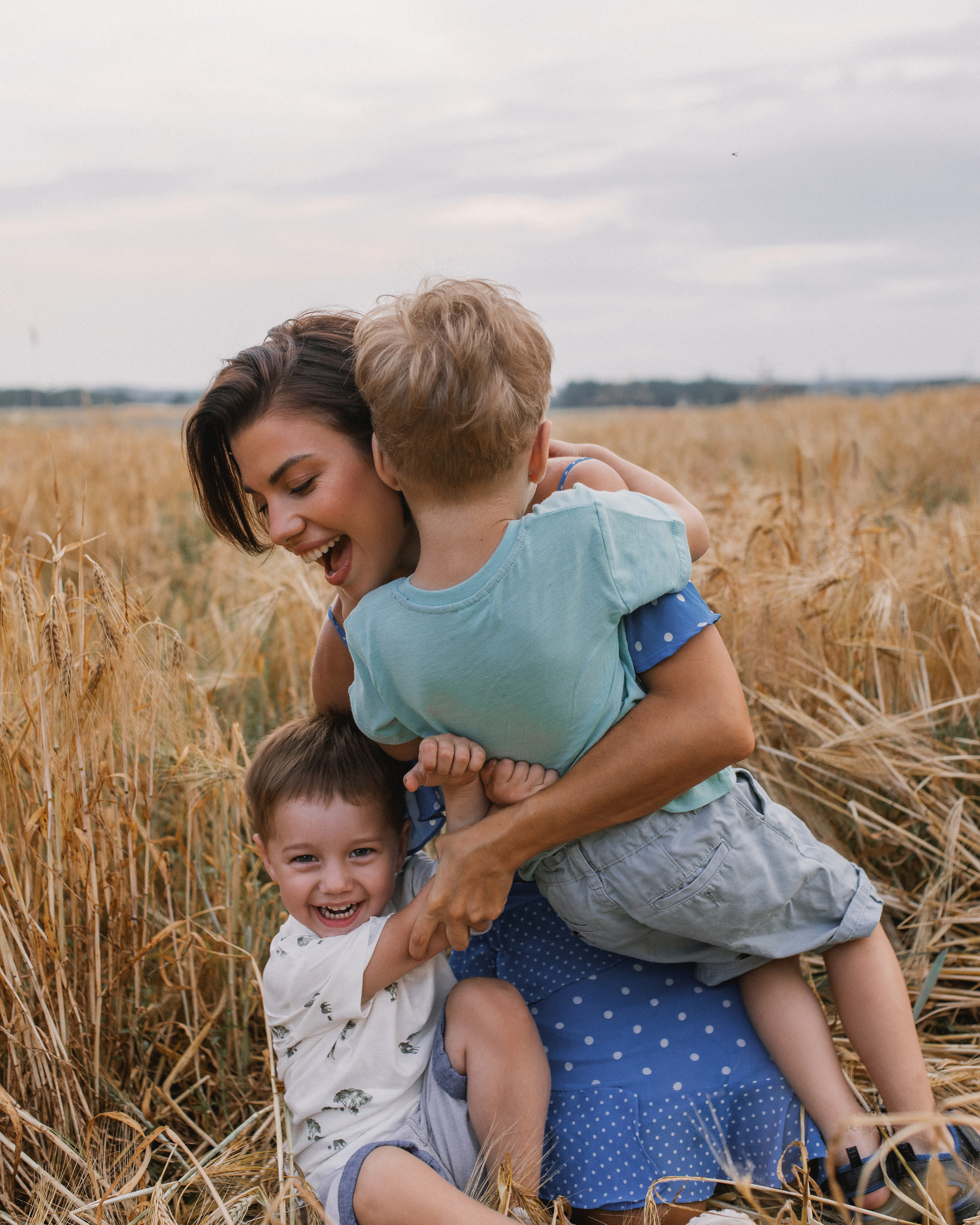 Юлия, Михаил и Александр