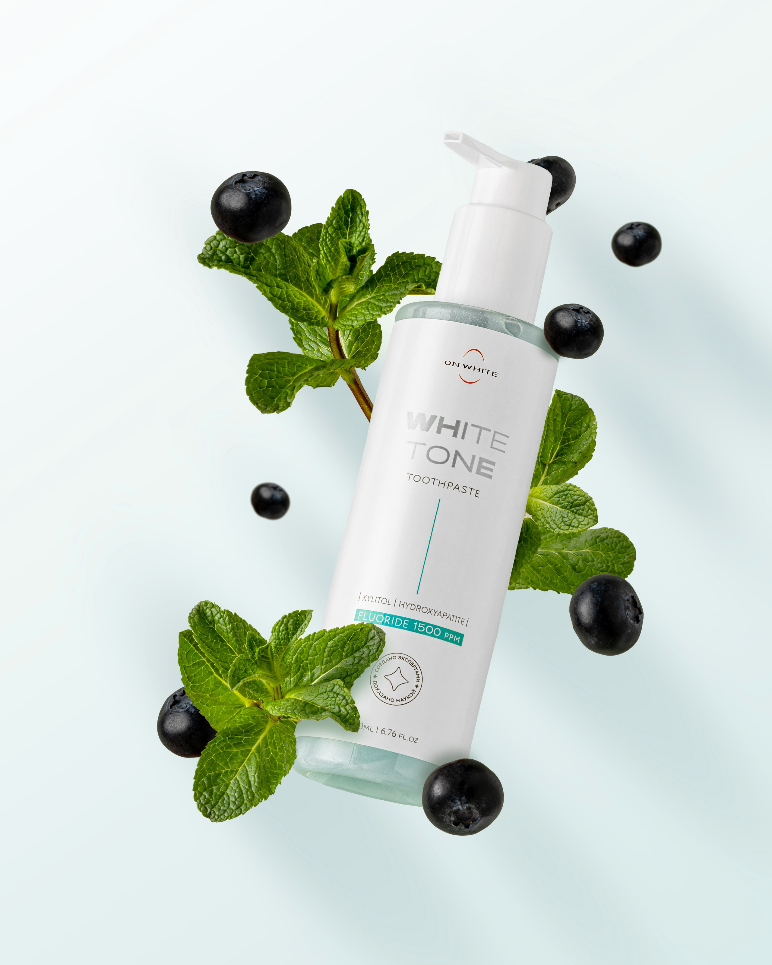 On White зубная паста