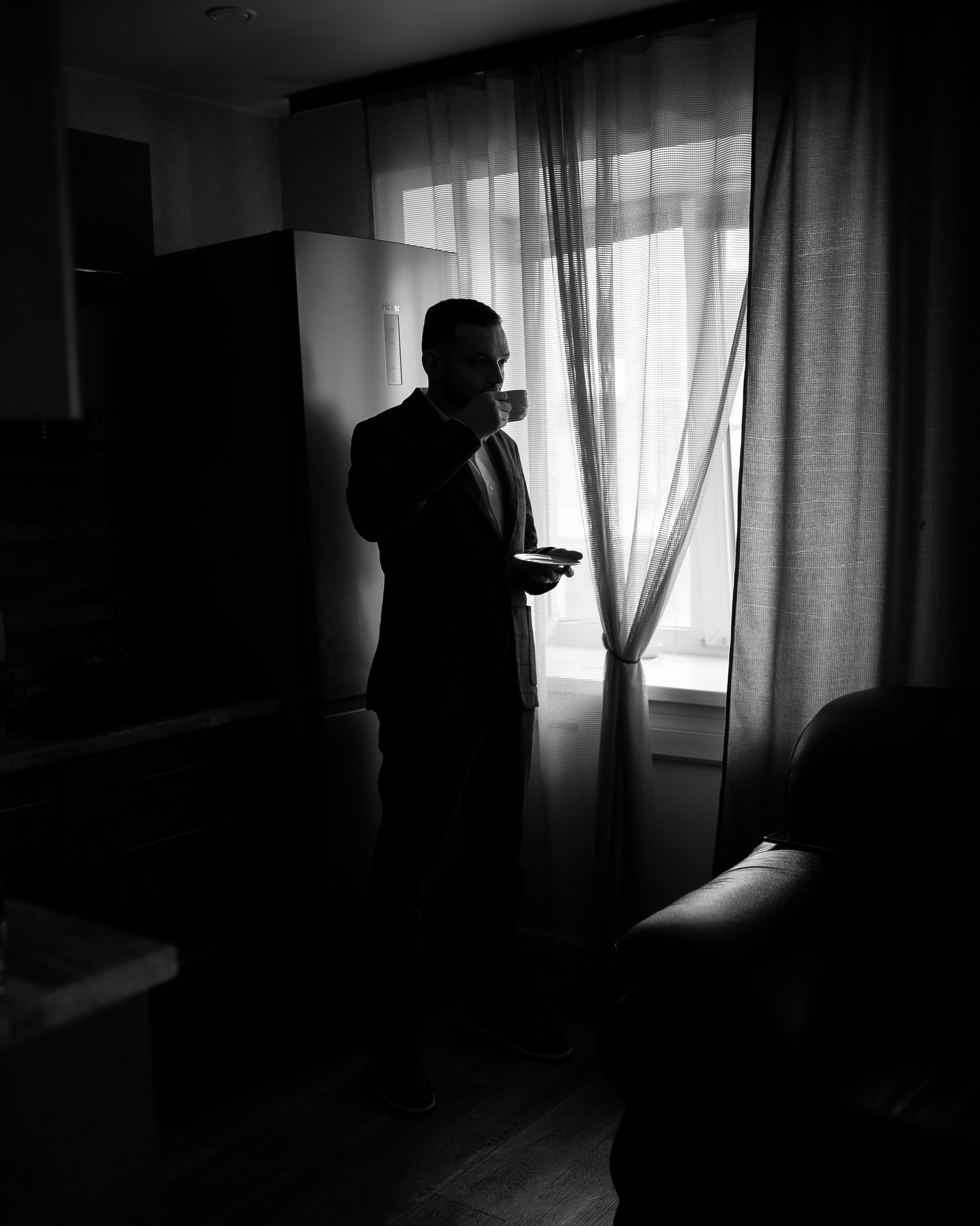 Свадьба Полины и Сергея (сборы жениха)