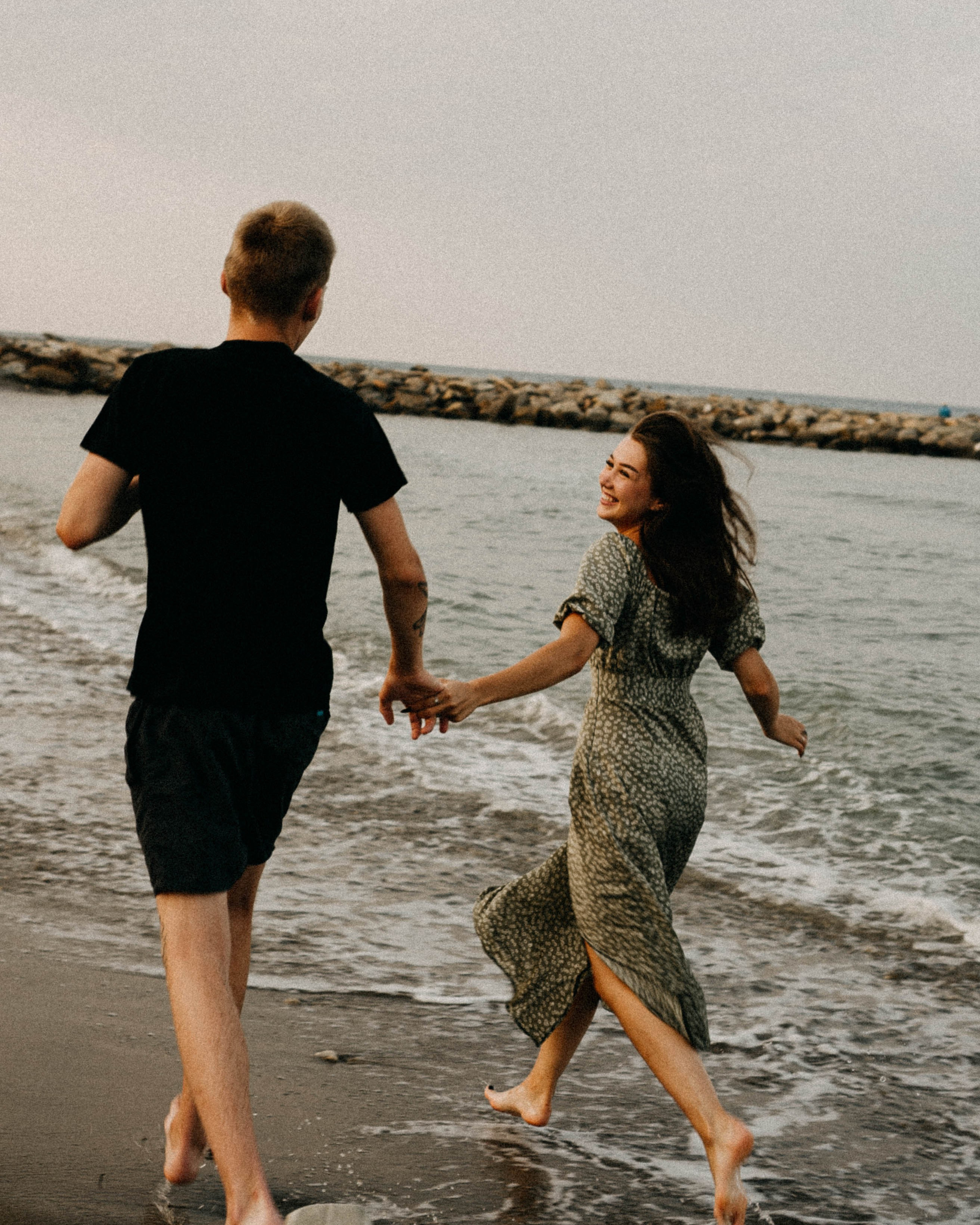 рассвет на море