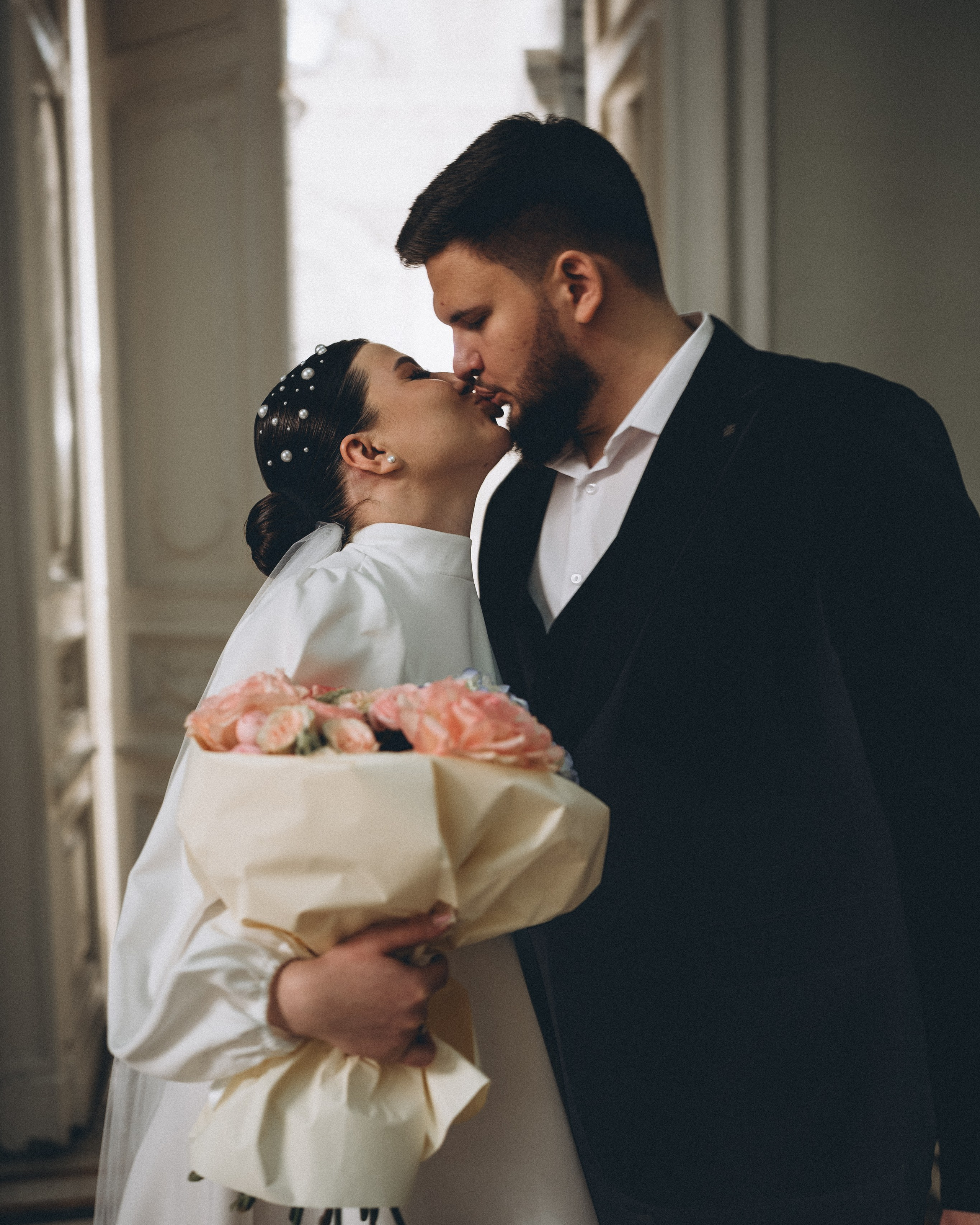 СВАДЕБНАЯ ФОТОСЕССИИЯ В&nbsp;1 ДВОРЦЕ БРАКОСОЧЕТАНИЯ ДЛЯ ПАРЫ