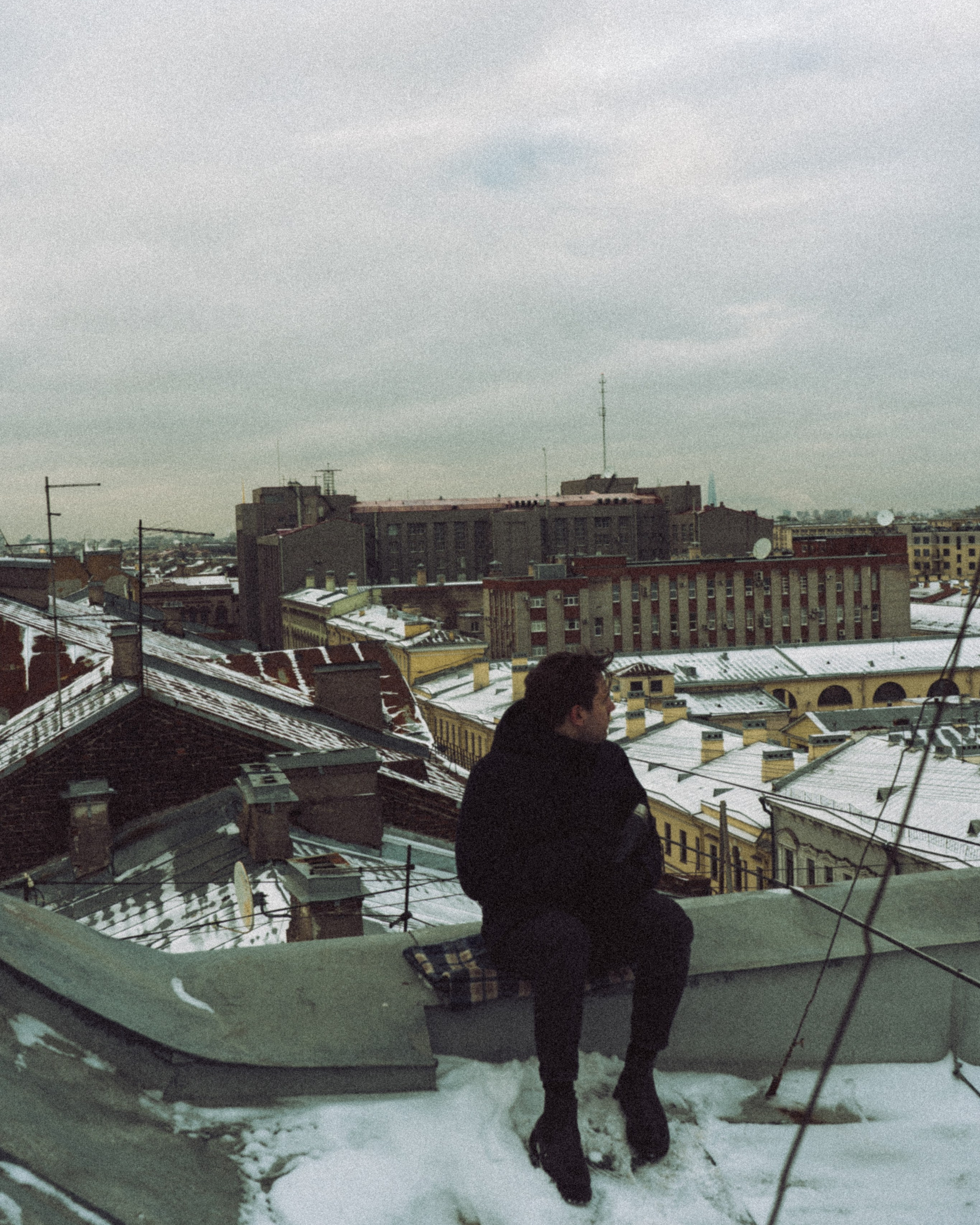 КРЫШИ ПИТЕРА В НОЯБРЕ