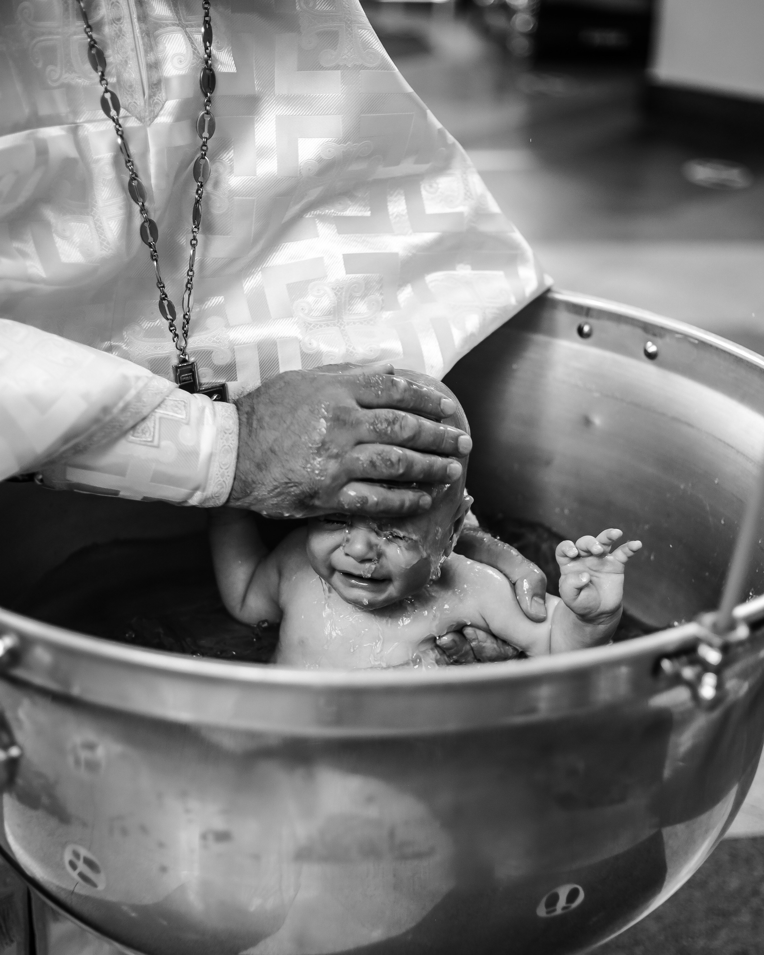 Крещение в Храме Всех Святых