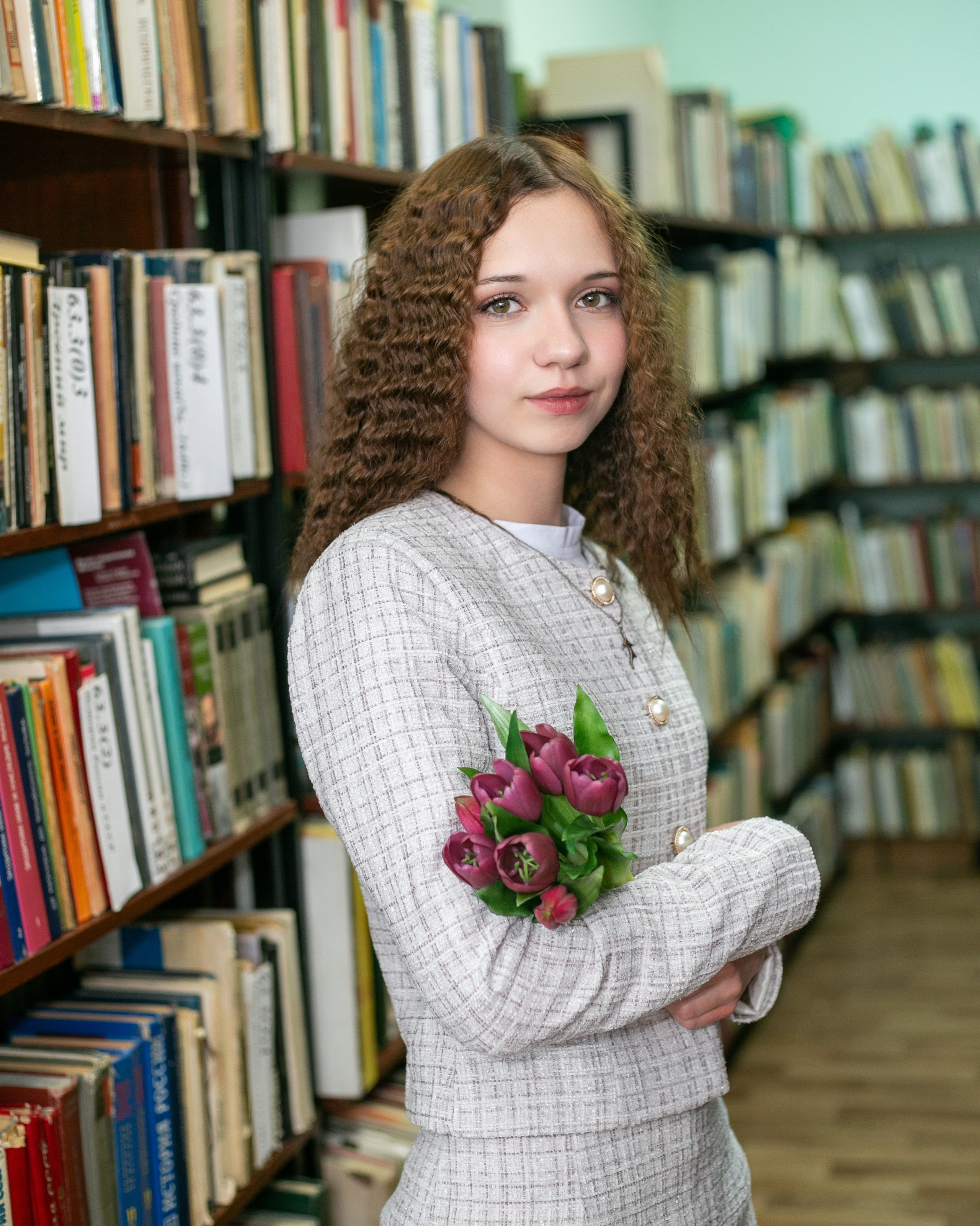 Съемка в библиотеке
