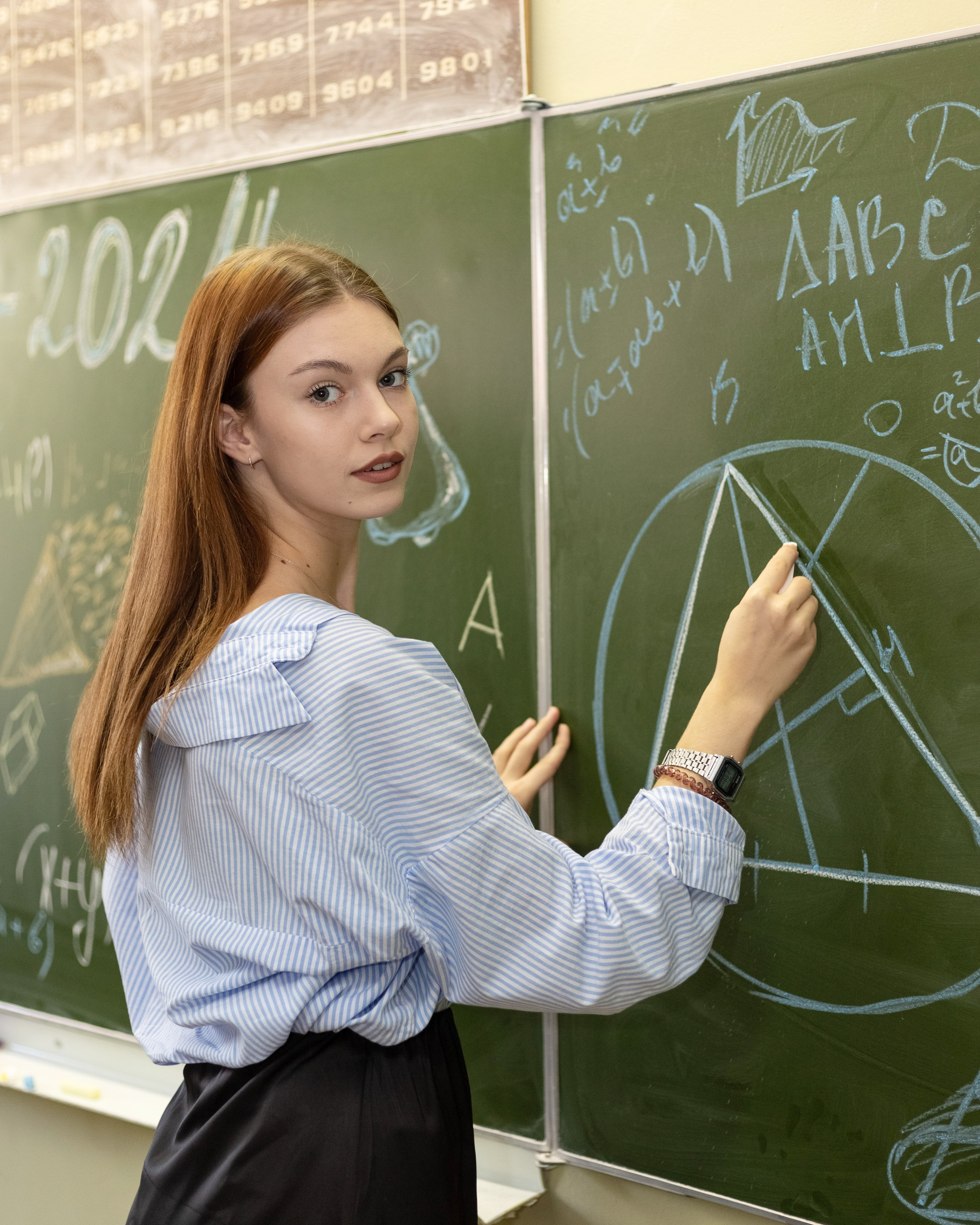 Съемки в&nbsp;школа (старшая школа)