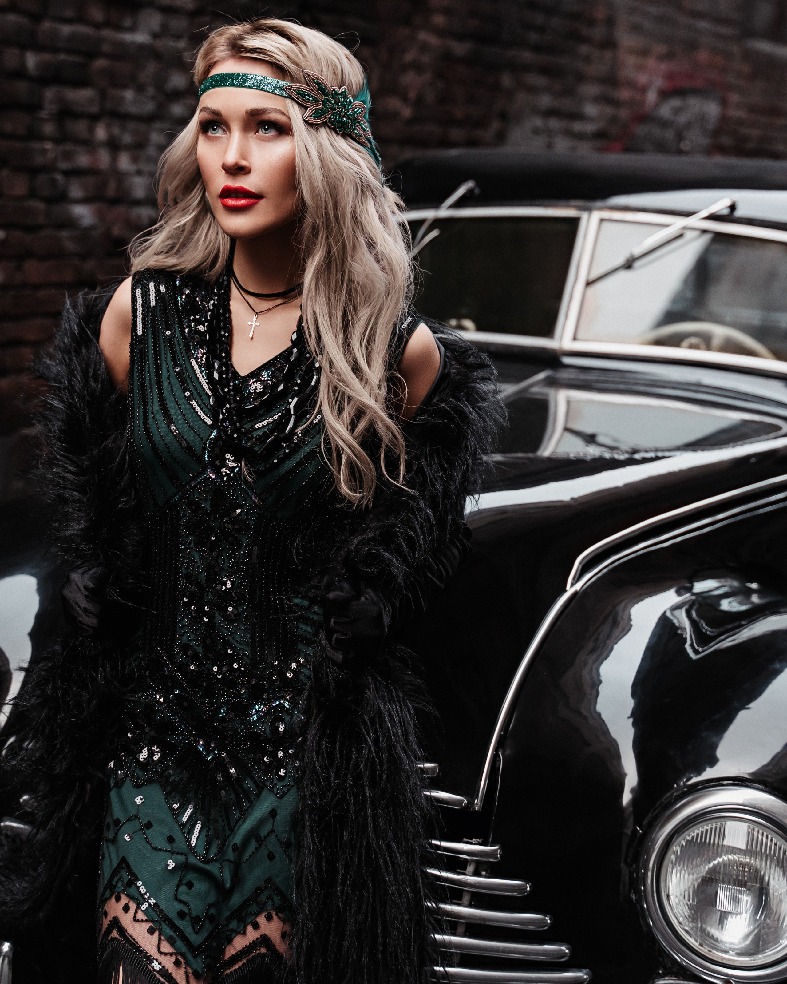 Фотопроект с ретро-автомобилем