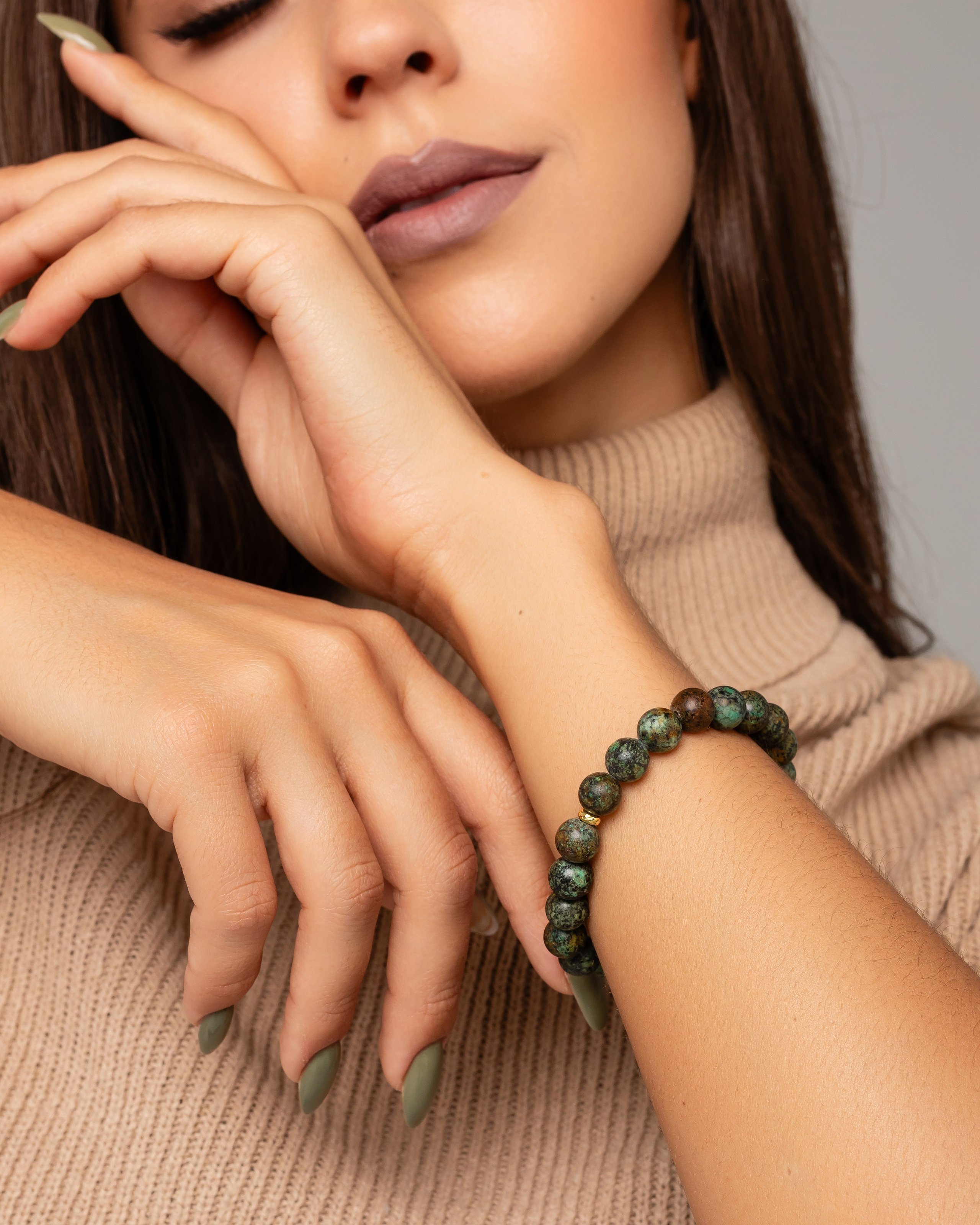 Браслеты камень