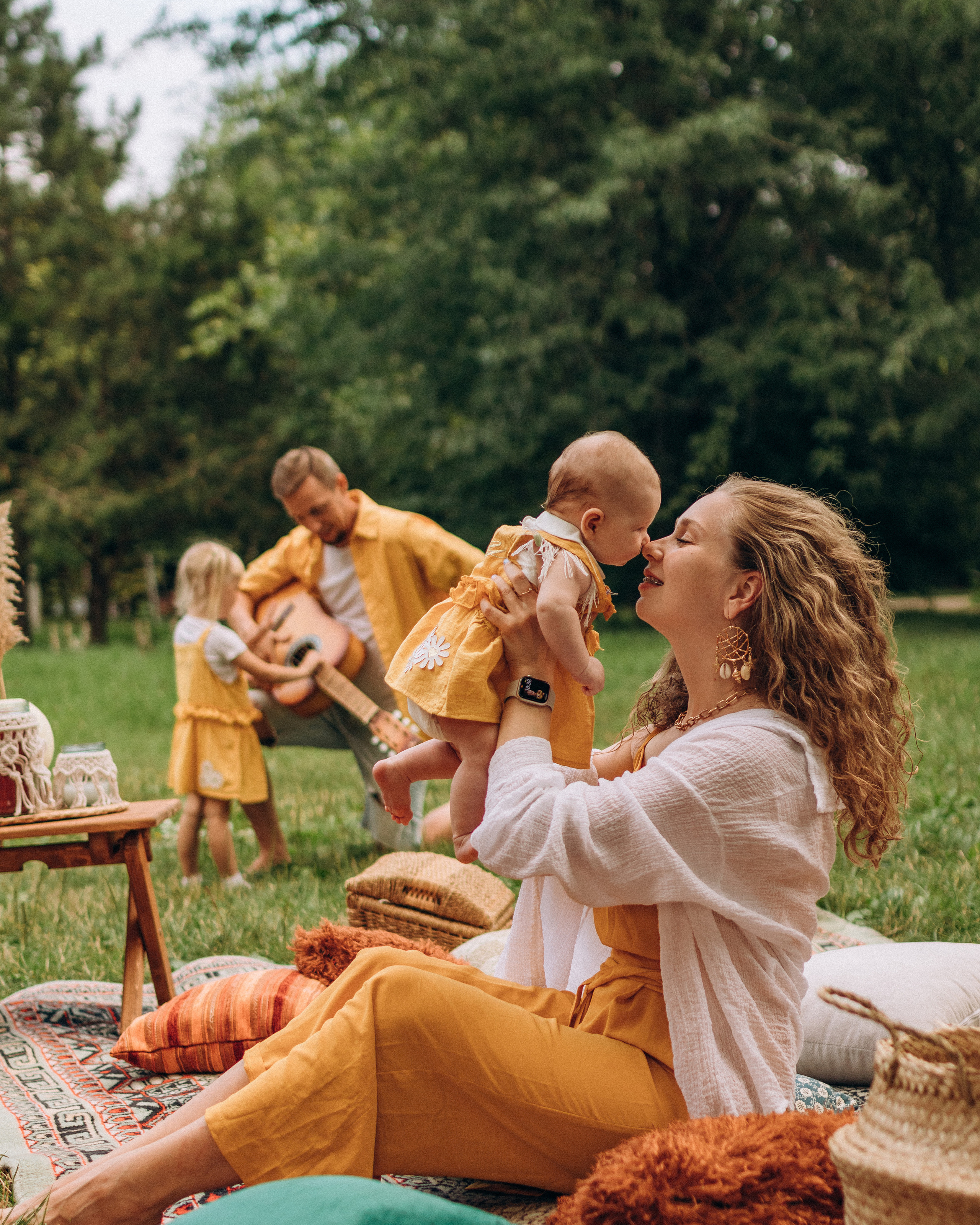 Ольга, Сергей, Эмили, Софа