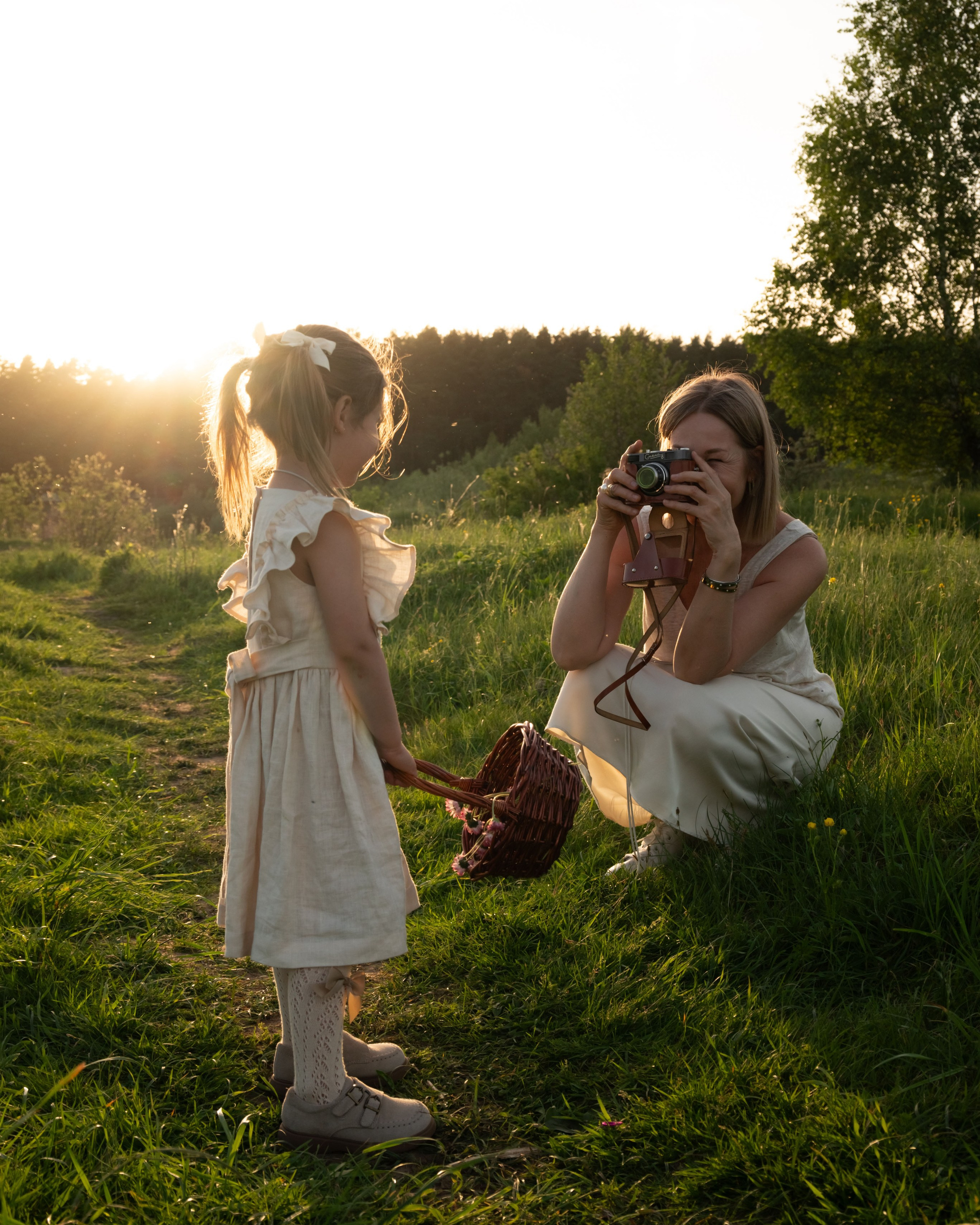 Бабушка и внучка