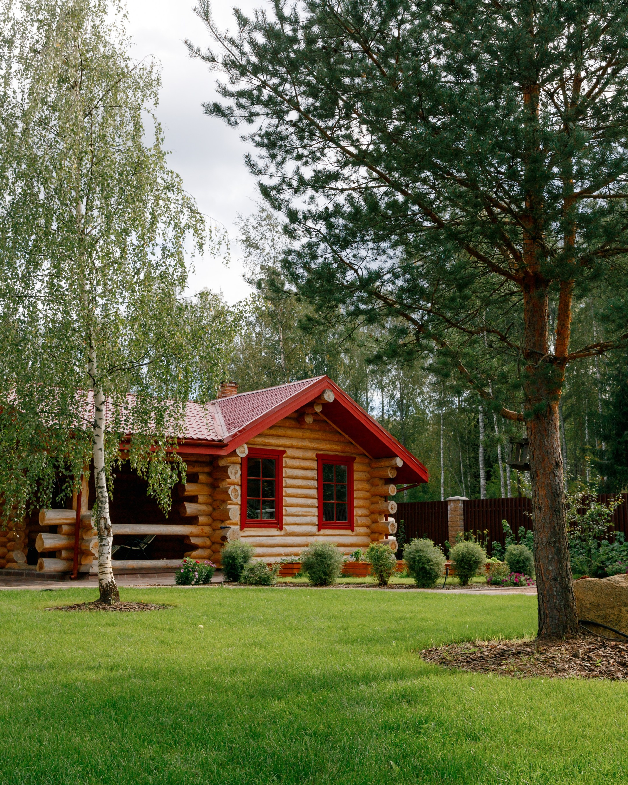 Загородный дом. Ландшафтный дизайн