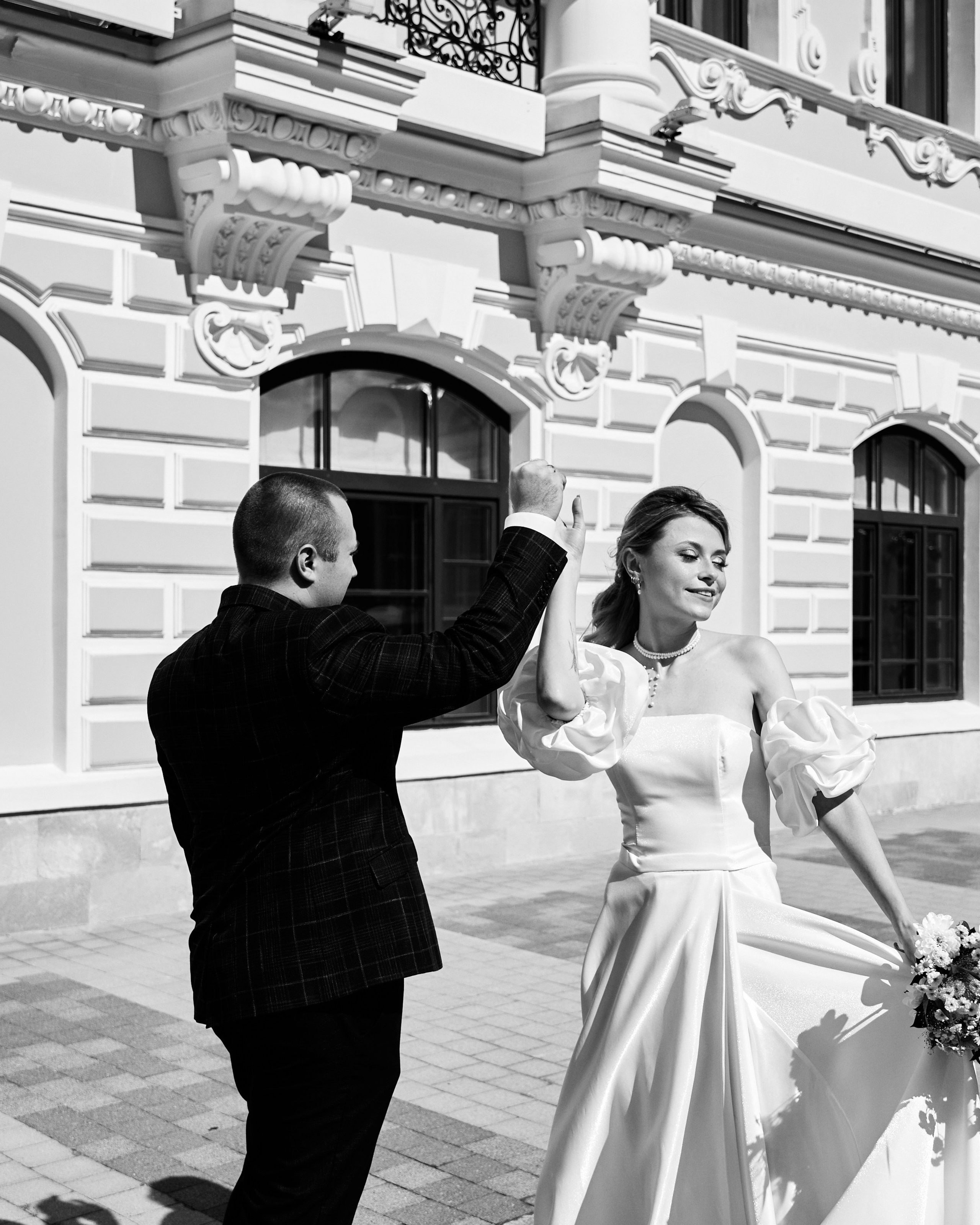 Свадебная прогулка в центре Тулы Полина и Игорь