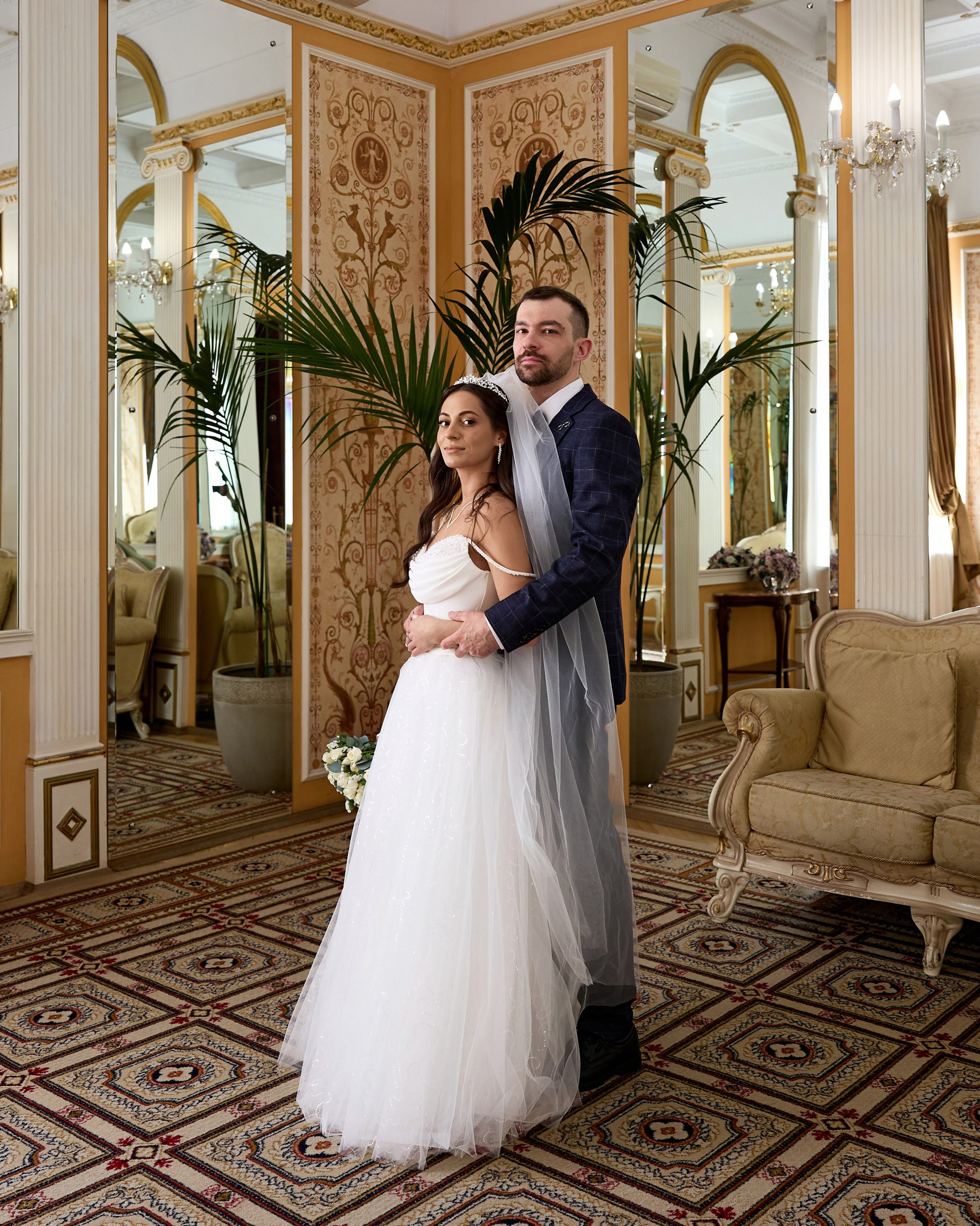 Свадьба в Грибоедовской ЗАГСе Екатерины и Александра