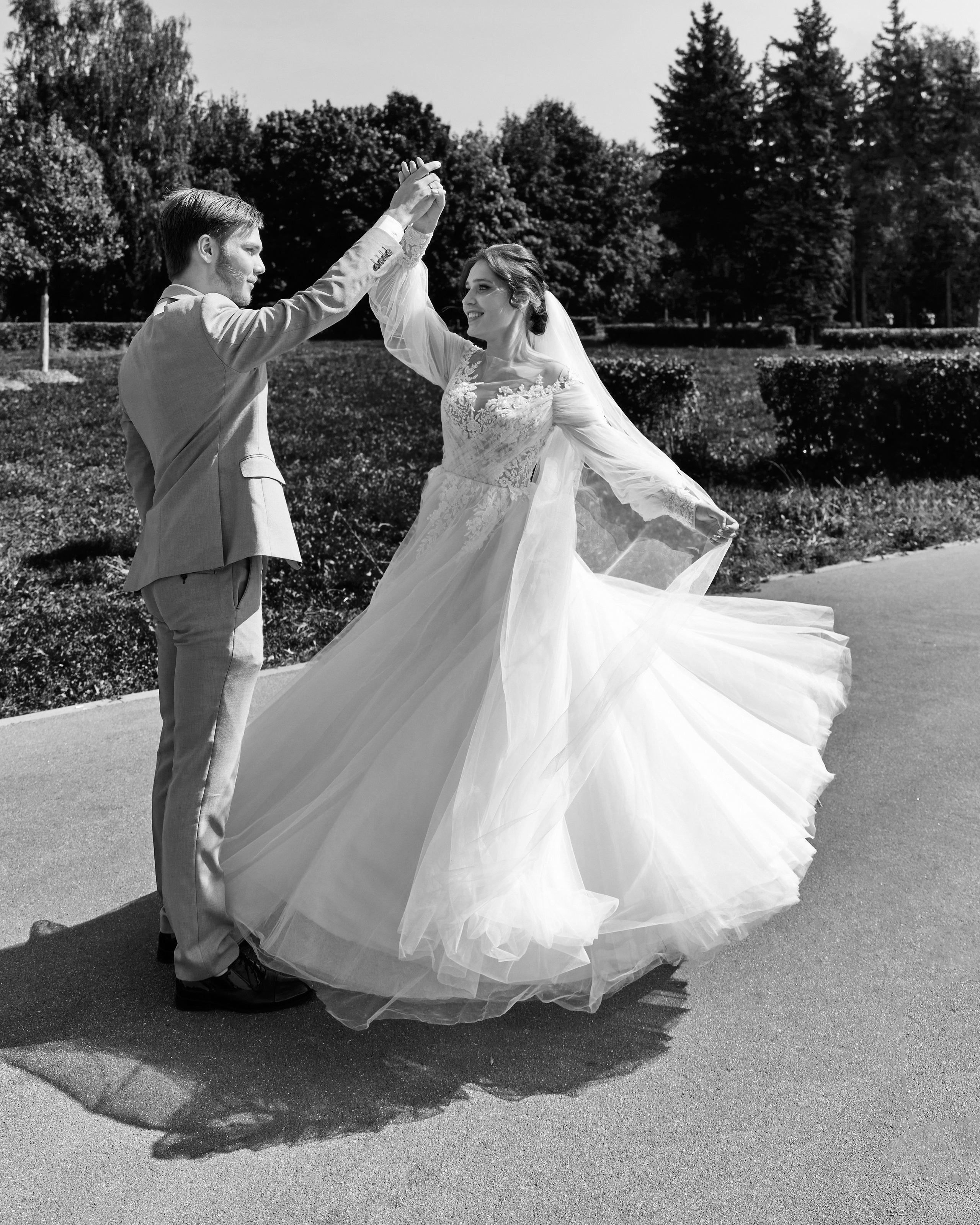 Свадебная фотосессия в Зеленограде Мира и Сергей