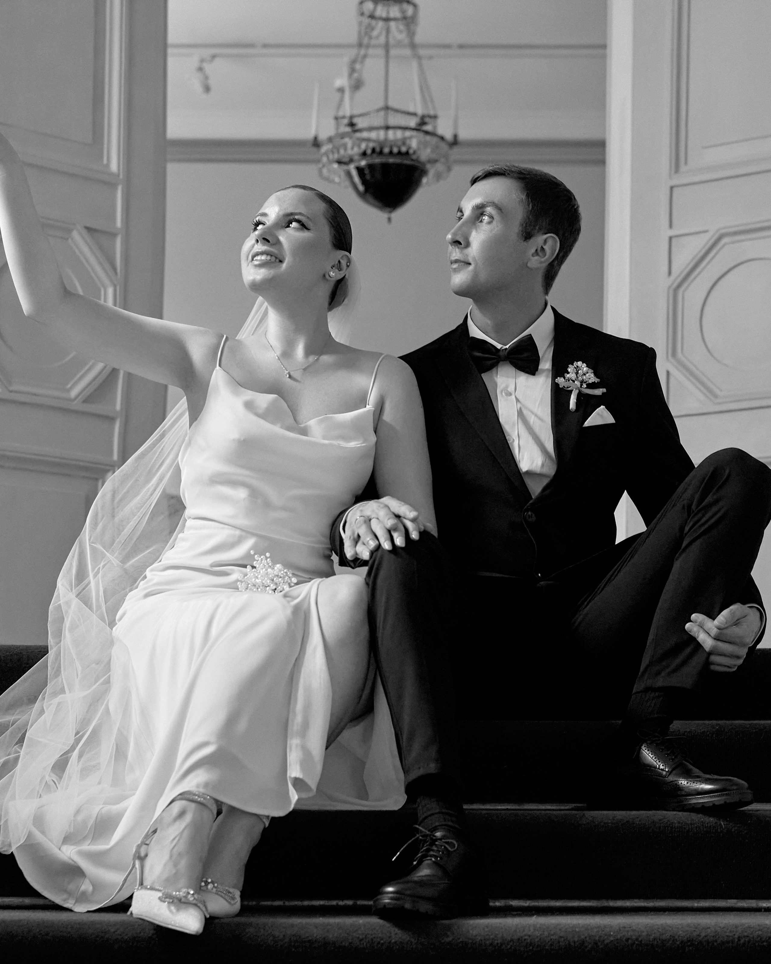 Свадебная фотосессия в усадьбе Муравьёвых-Апостолов Елизаветы и Александра