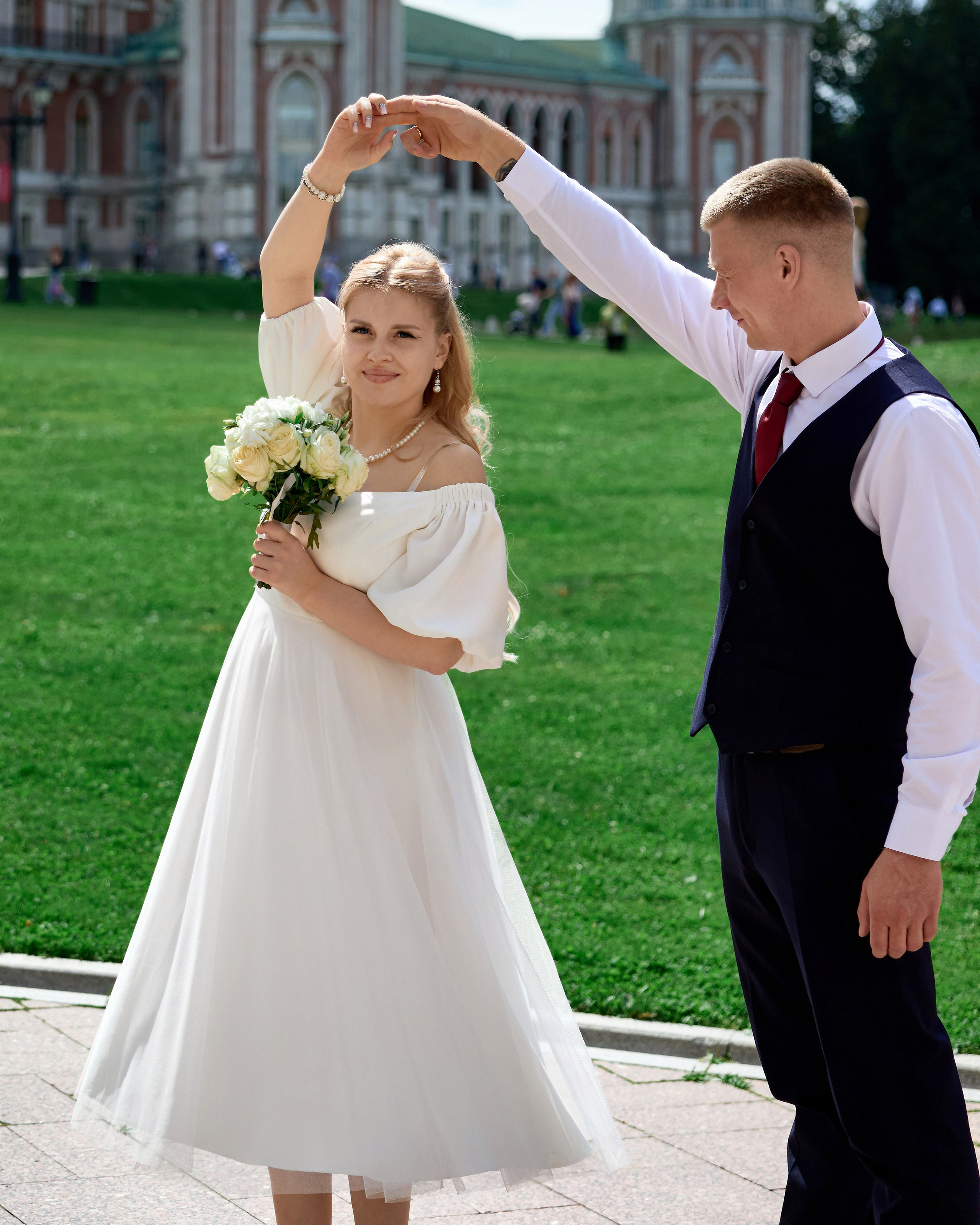 Свадебная прогулка в&nbsp;Царицыно&nbsp;— Вероника и&nbsp;Владислав