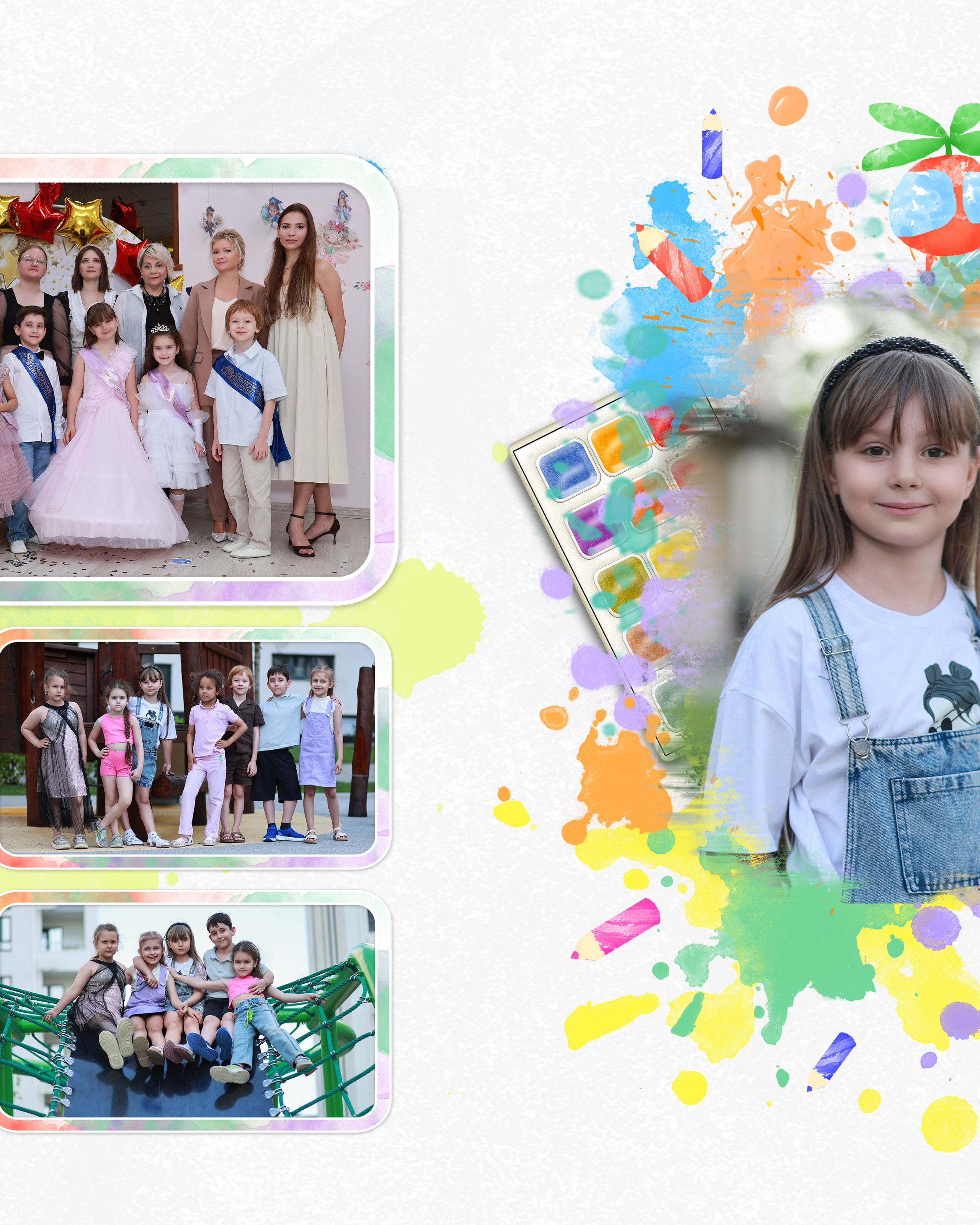 Выпускной альбом в детском саду «Фея»