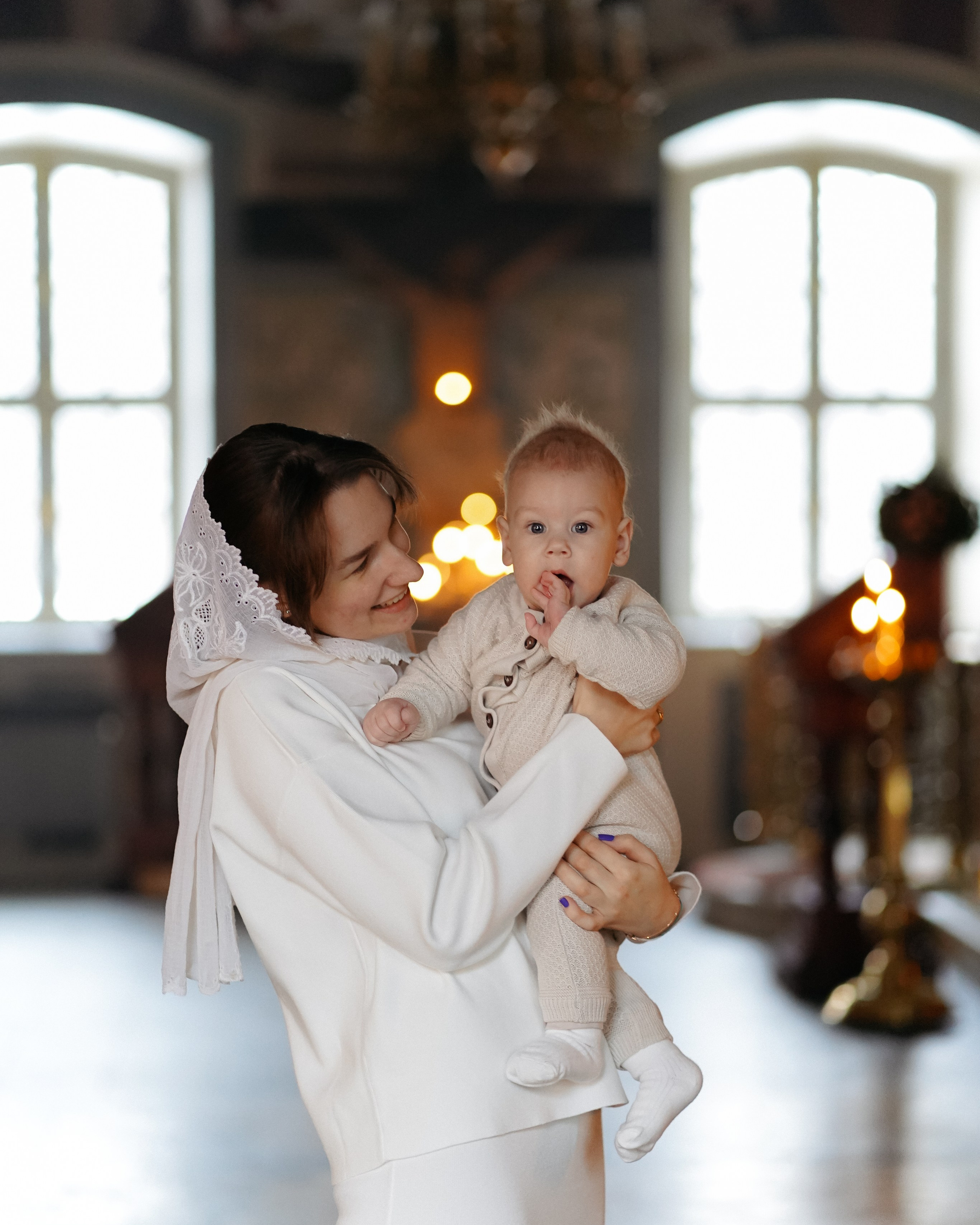 Таинство крещения Льва