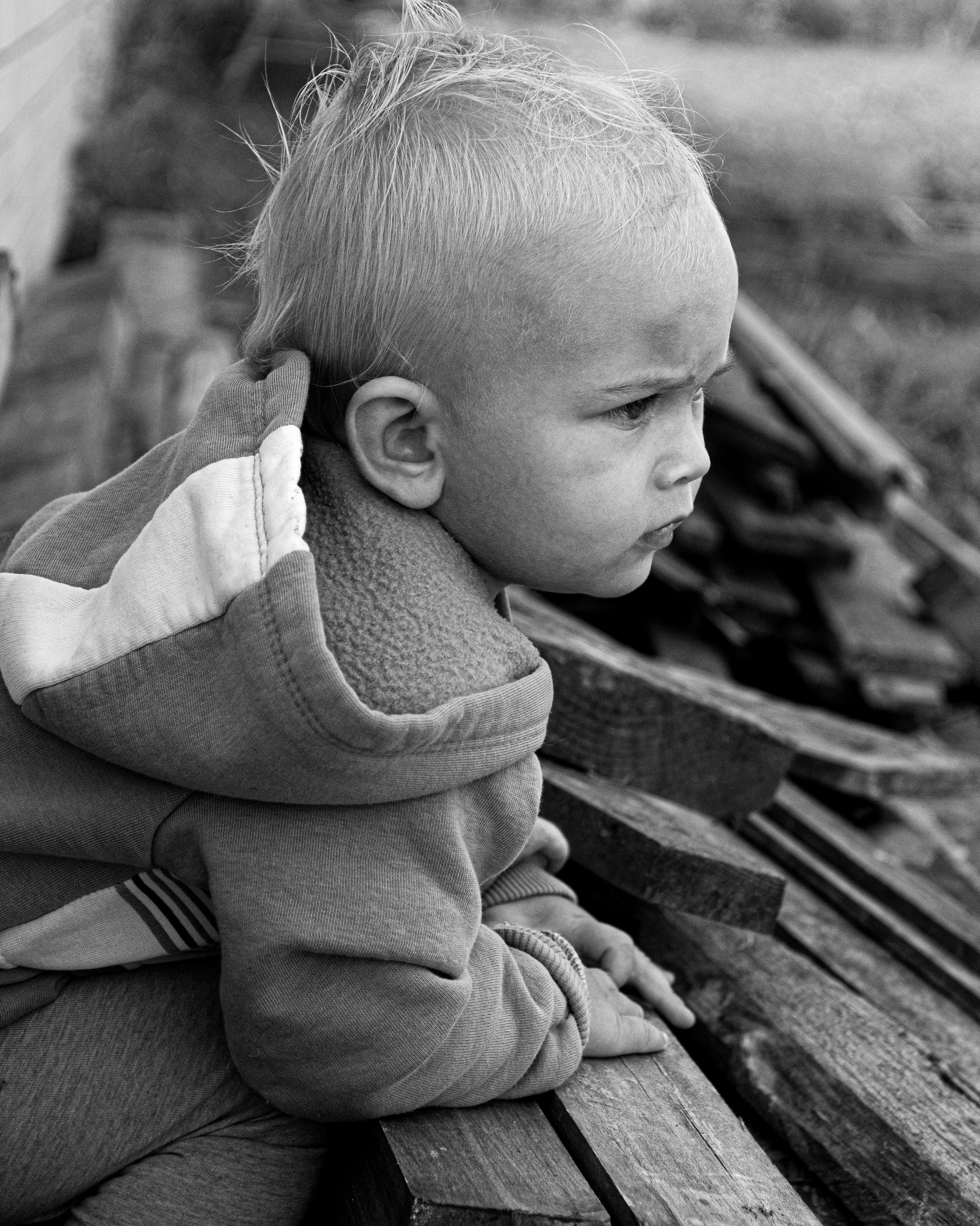 Portrait: As if for the cover of a magazine