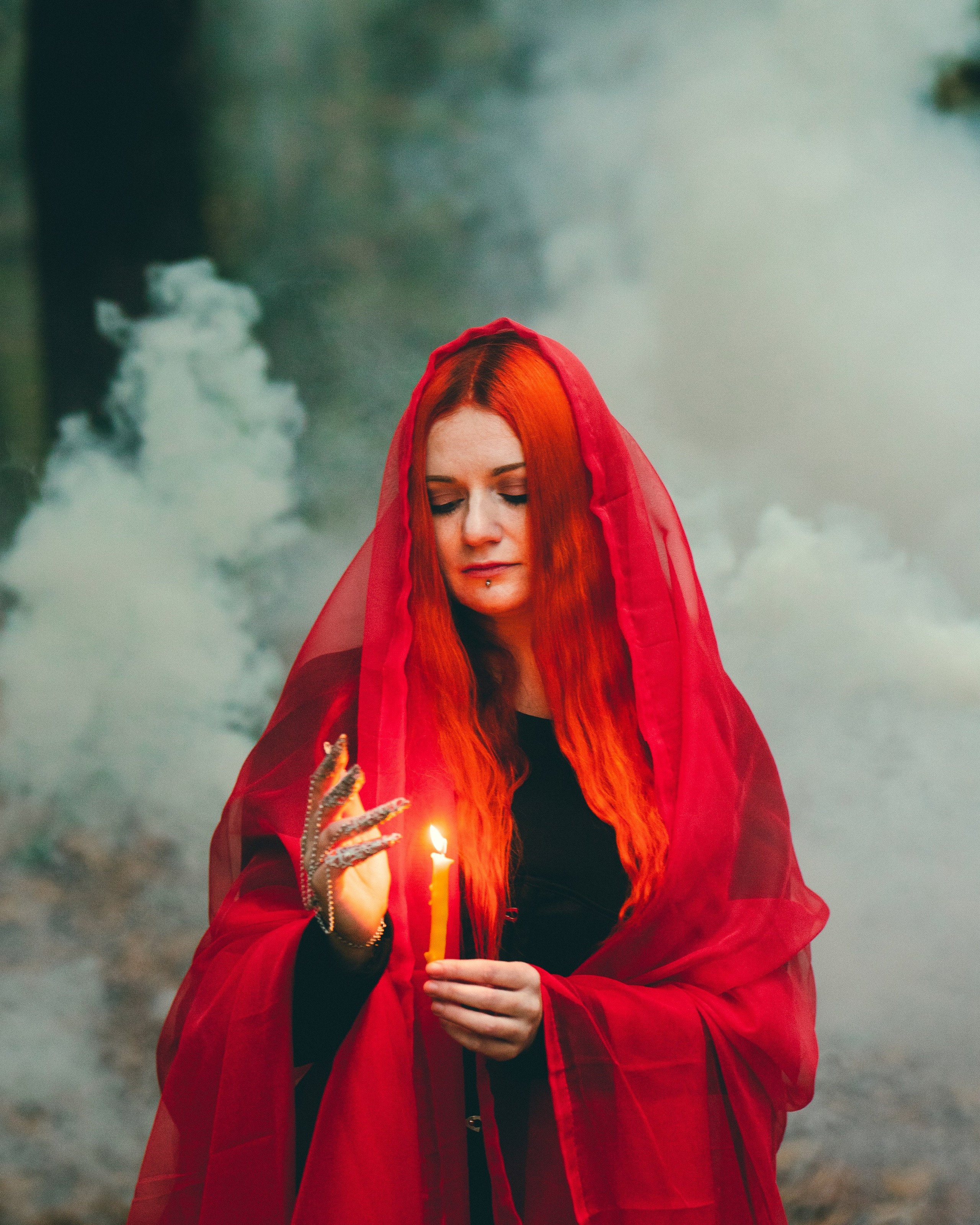 Призрачная фотосессия в&nbsp;стиле Хеллоуин