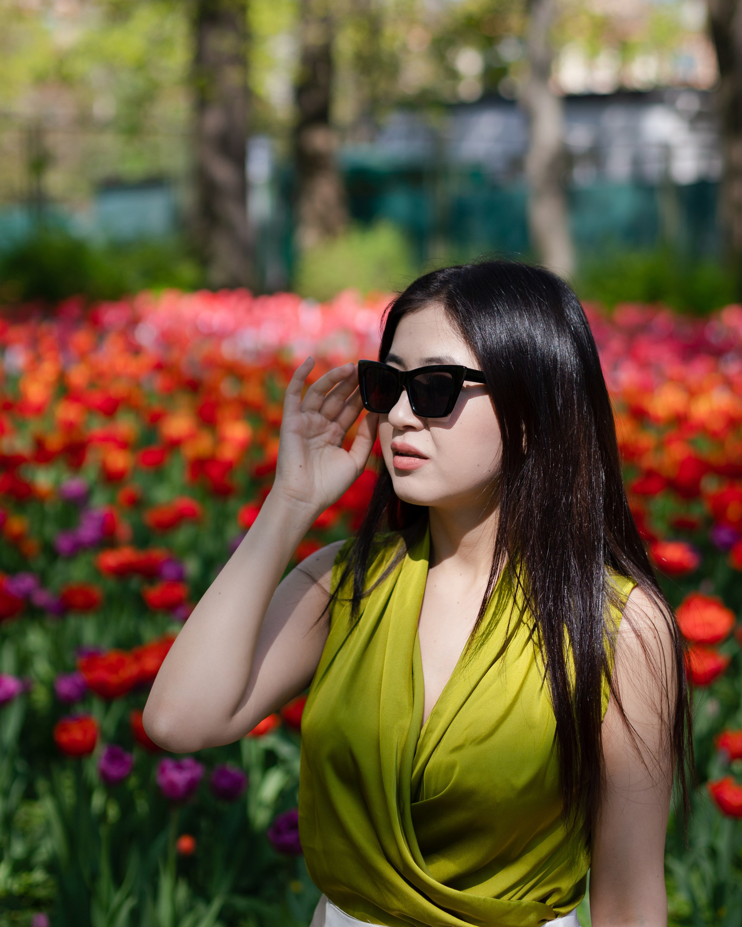 Фотосессия девушки в&nbsp;ЦПКО