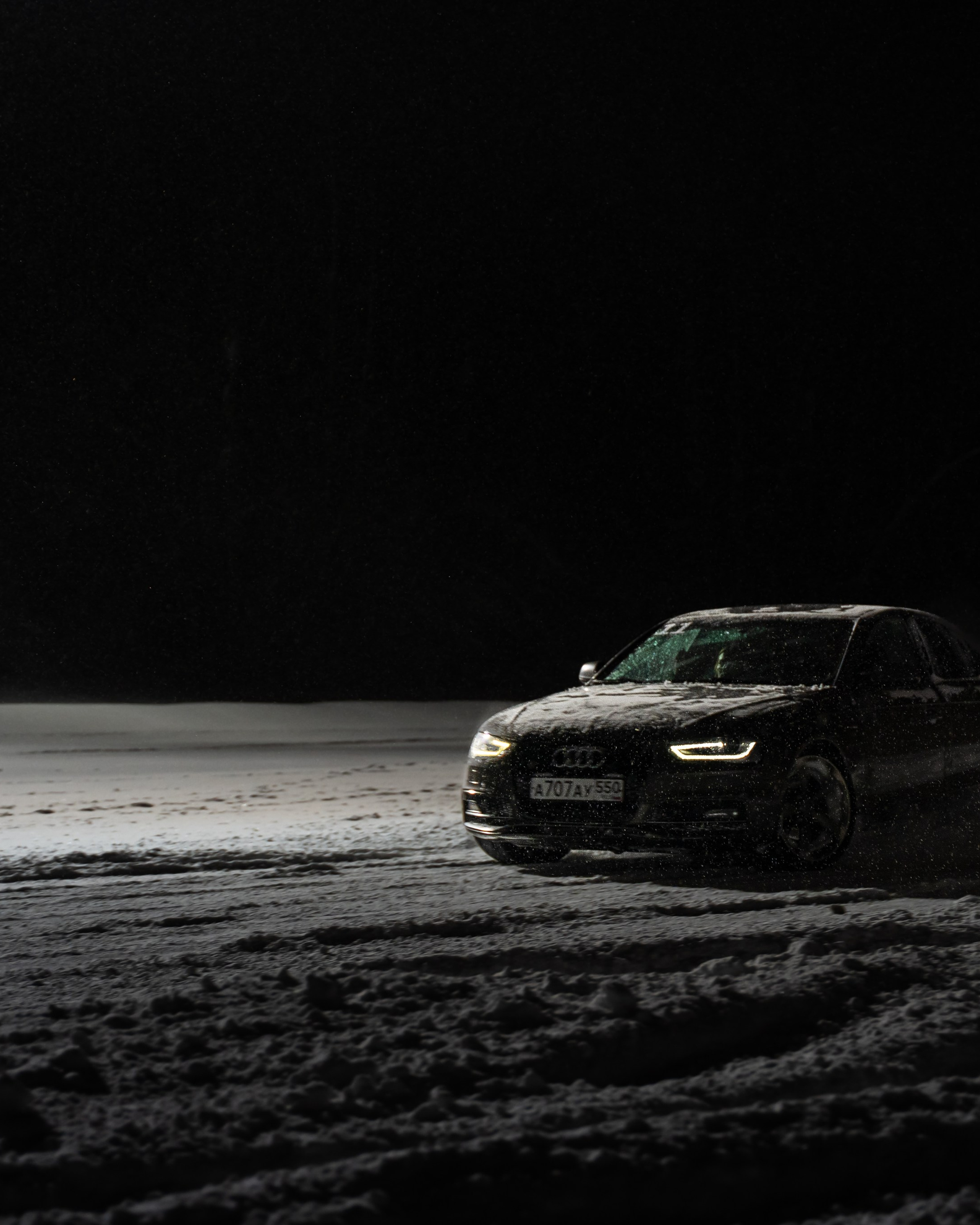 Зимний дрифт Audi