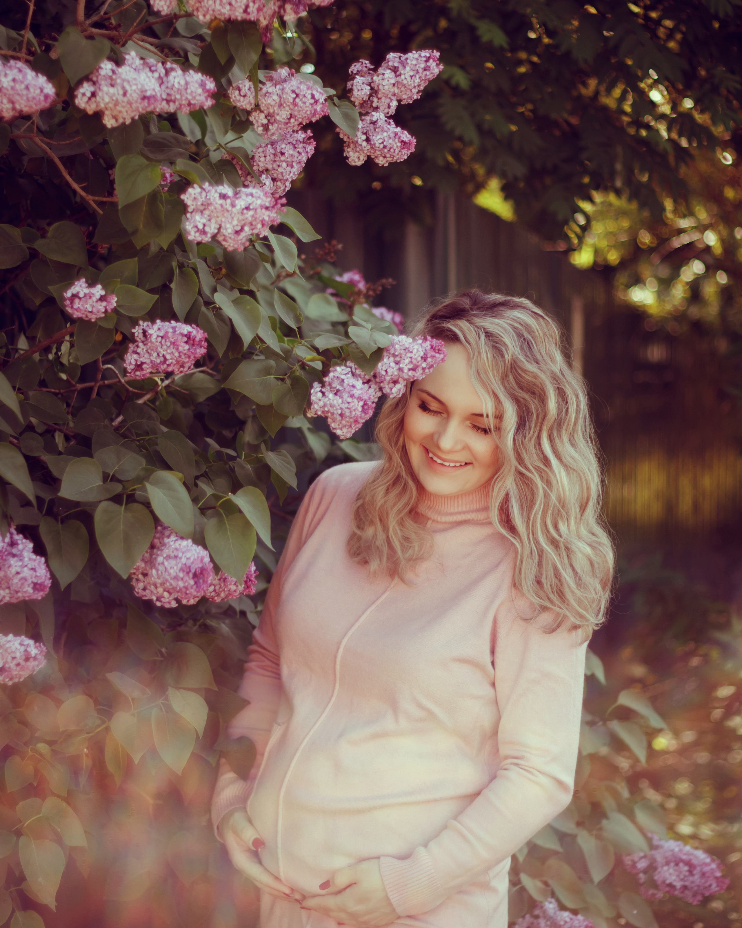 Оля. Беременность