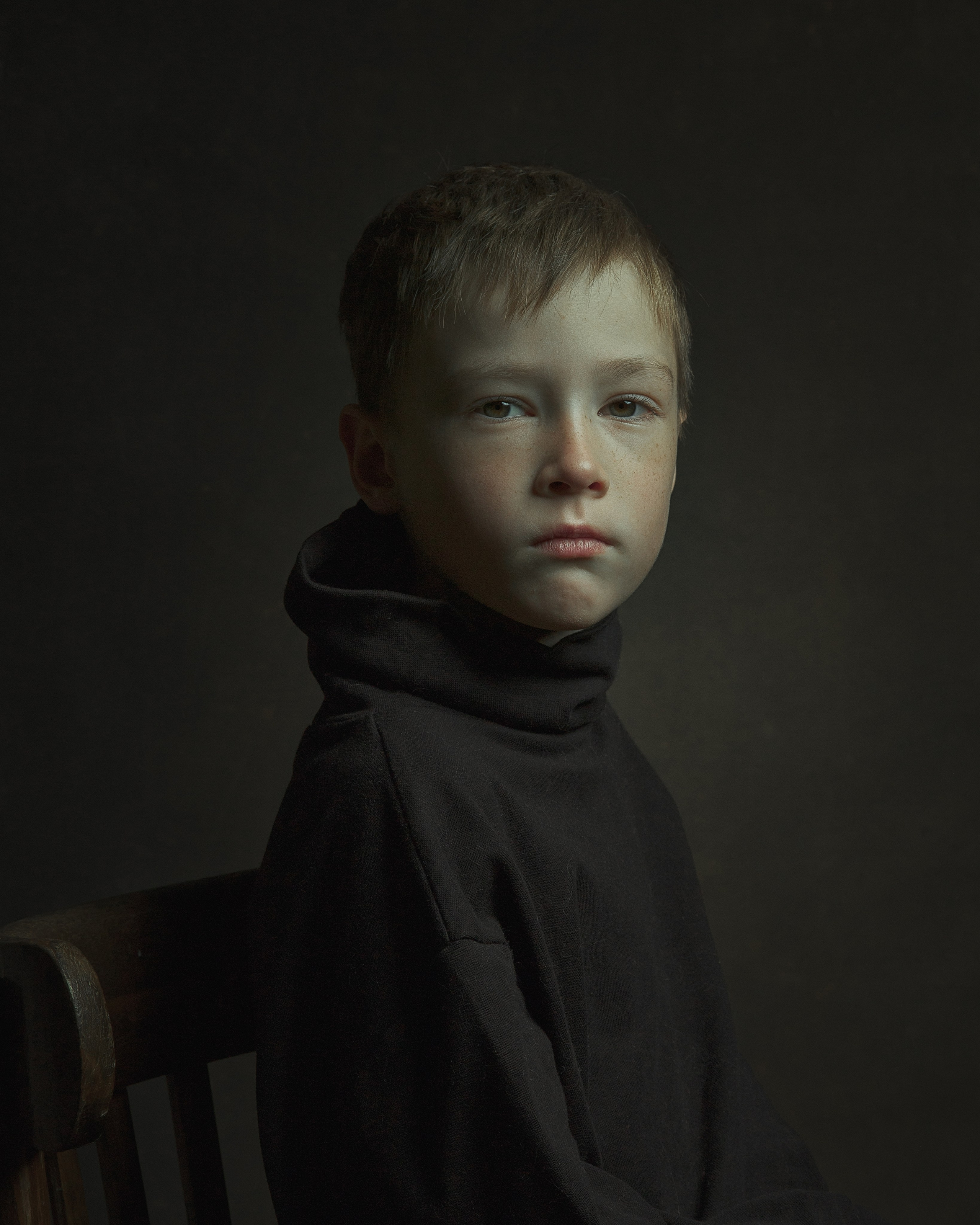 Художественный детский портрет