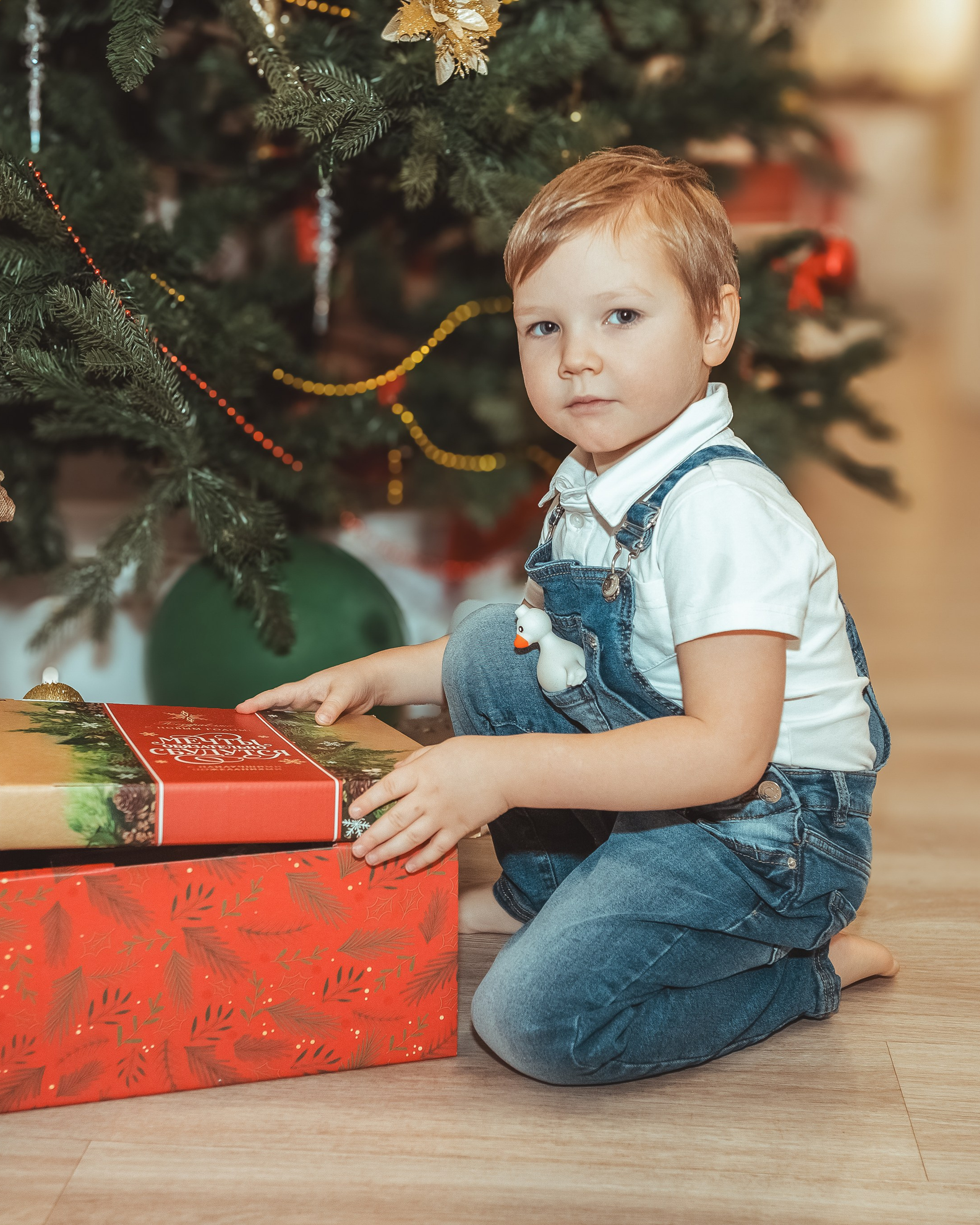 Новый год в кругу семьи (домашняя съемка)