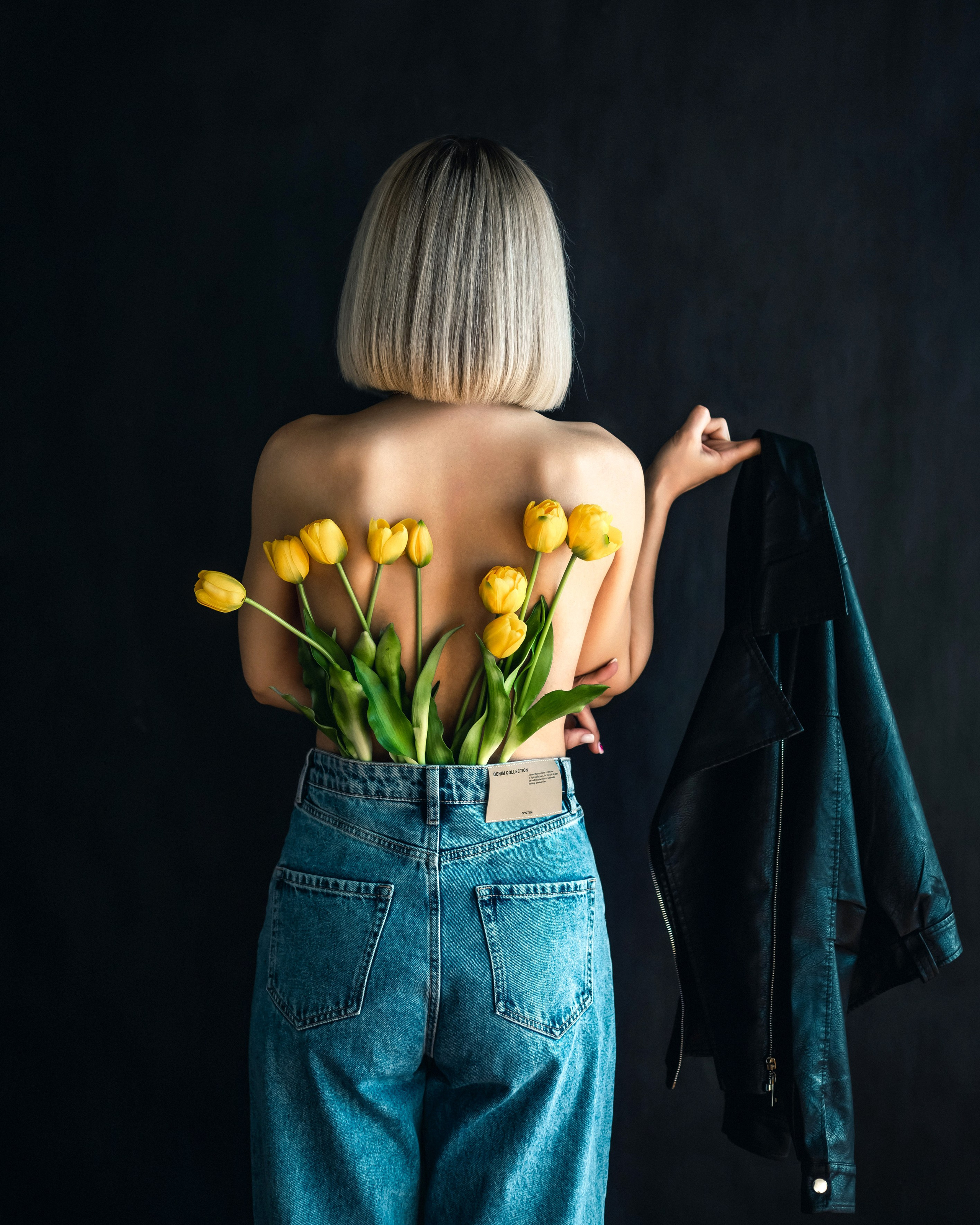 Джинс и кожа