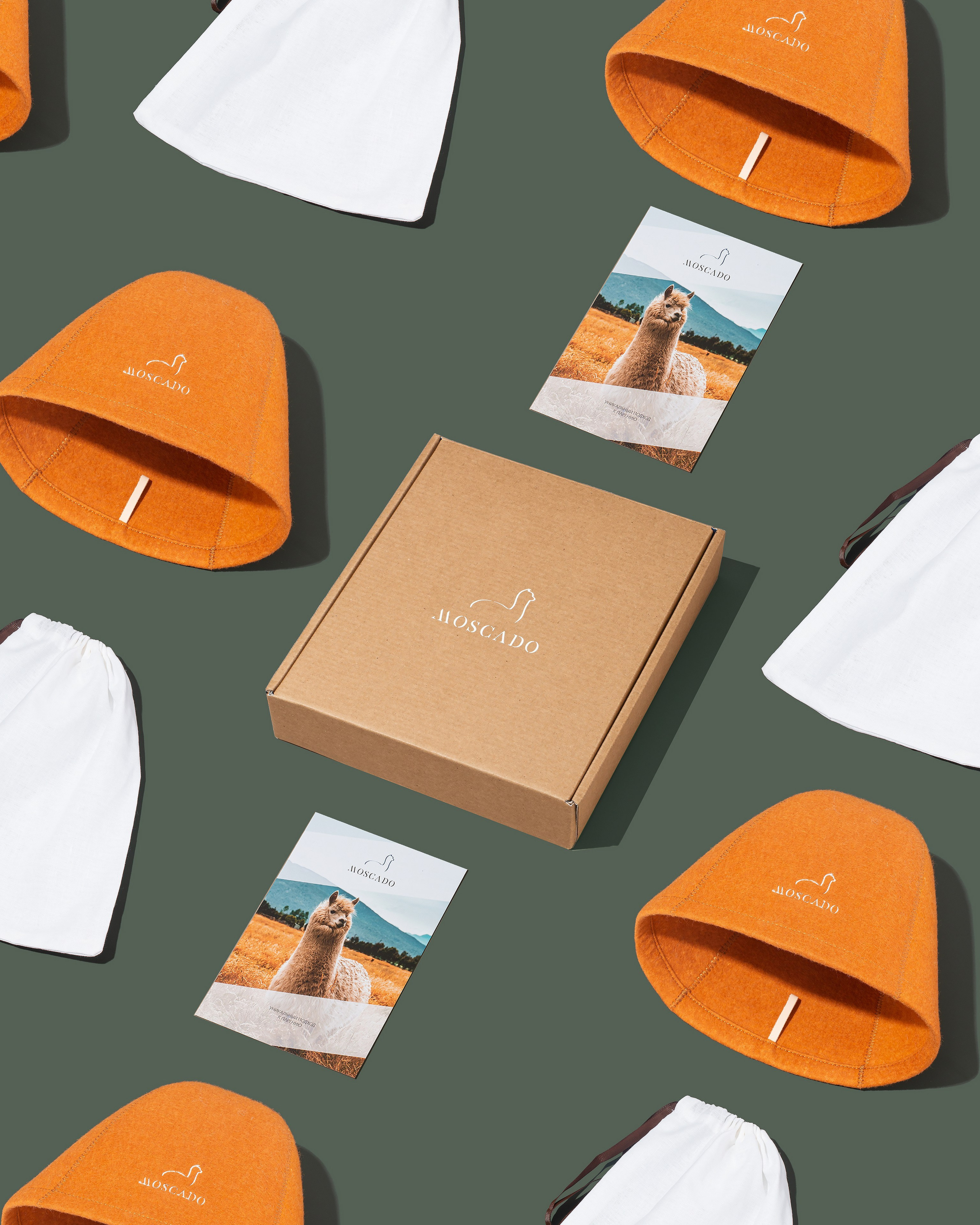 Moscado (банные шапки)