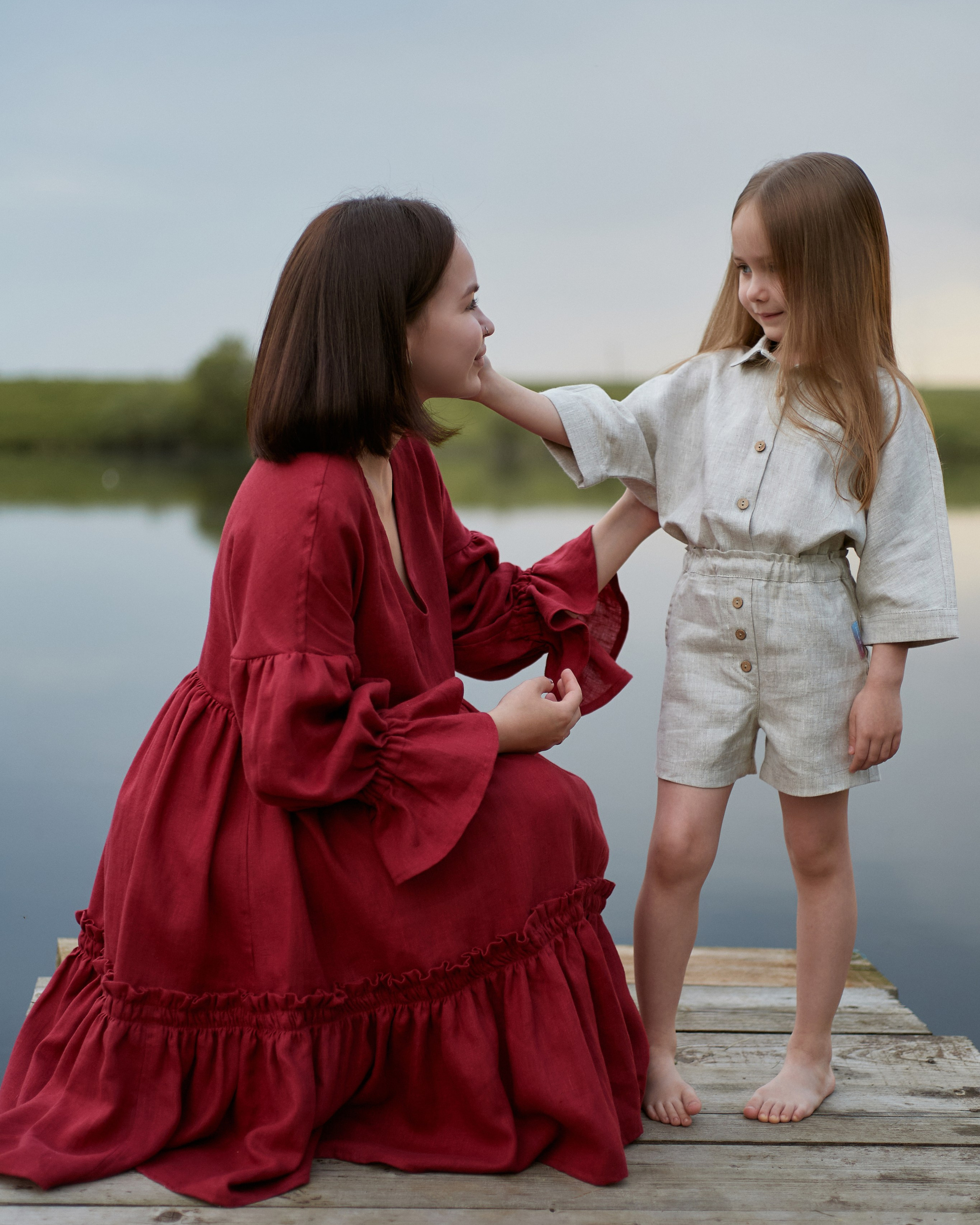 мама + дочка (IZOLNA)