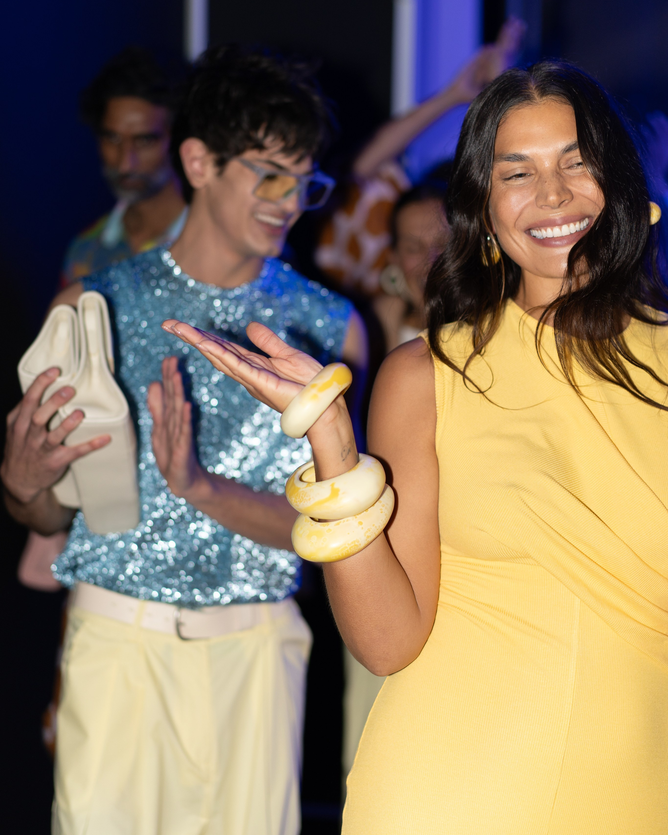 BACKSTAGE AT&nbsp;GARY BIGENI AUSTRALIAN FASHION WEEK 2025