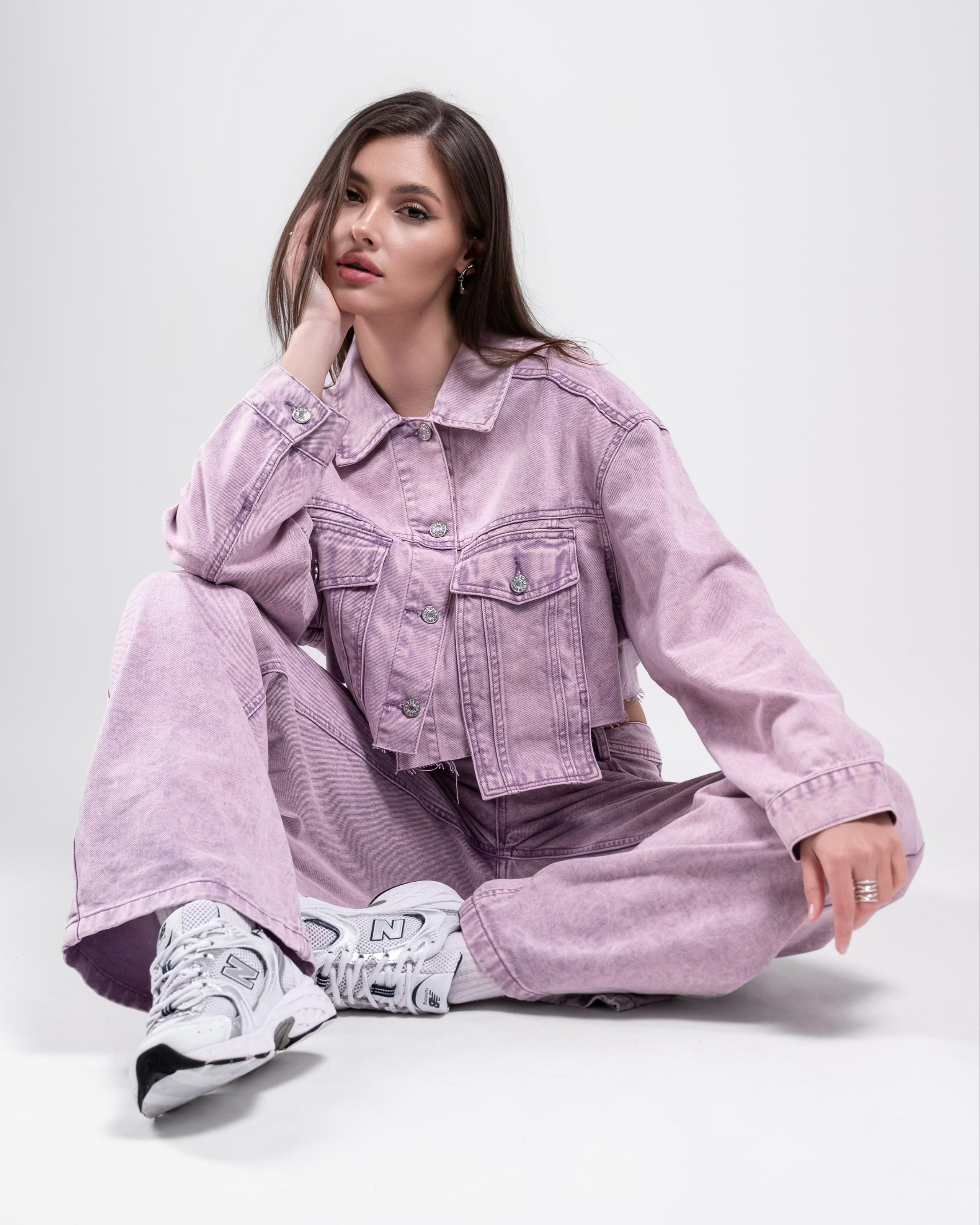 Джинсовые костюмы две модели