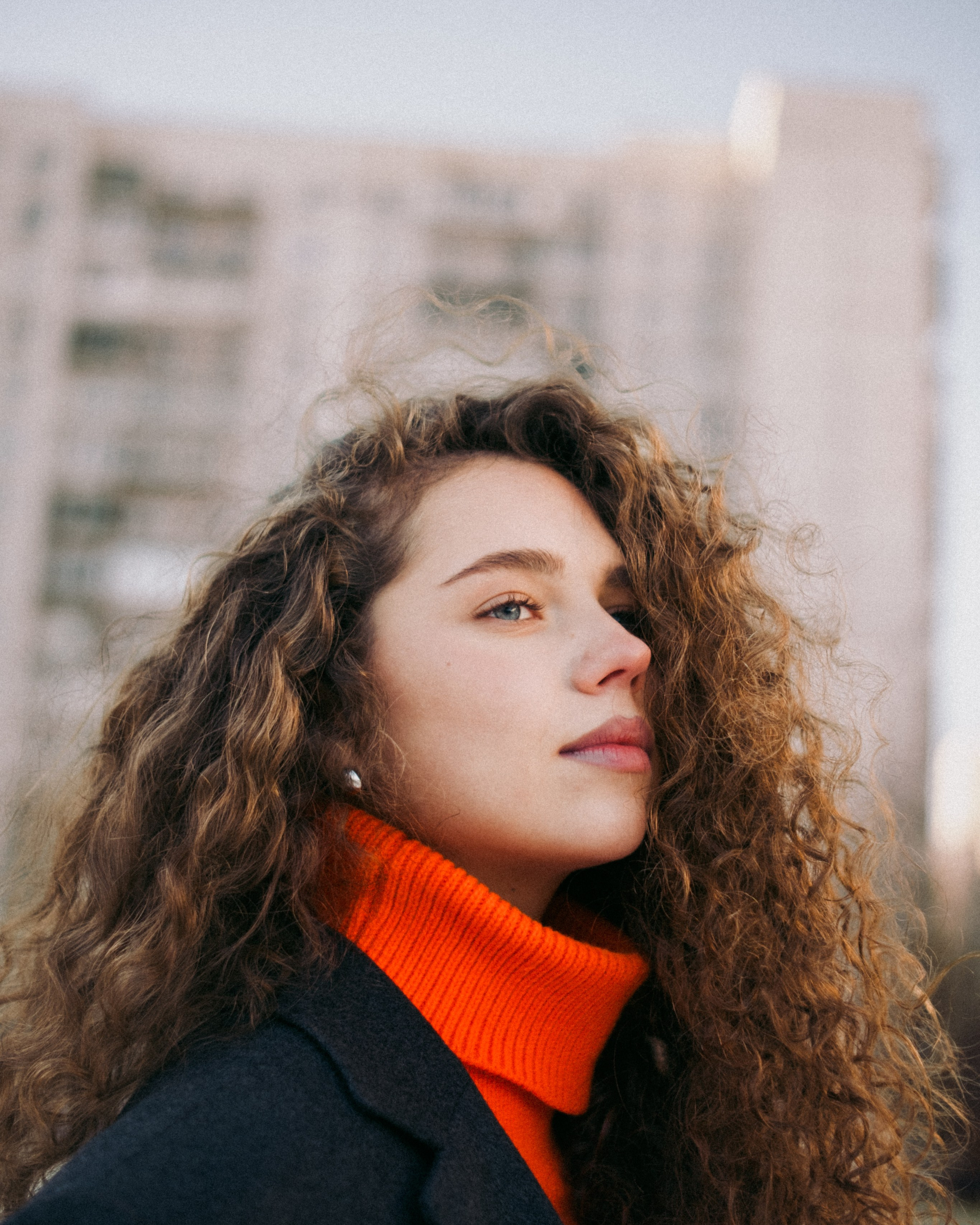 Алина. Съёмка в панельках