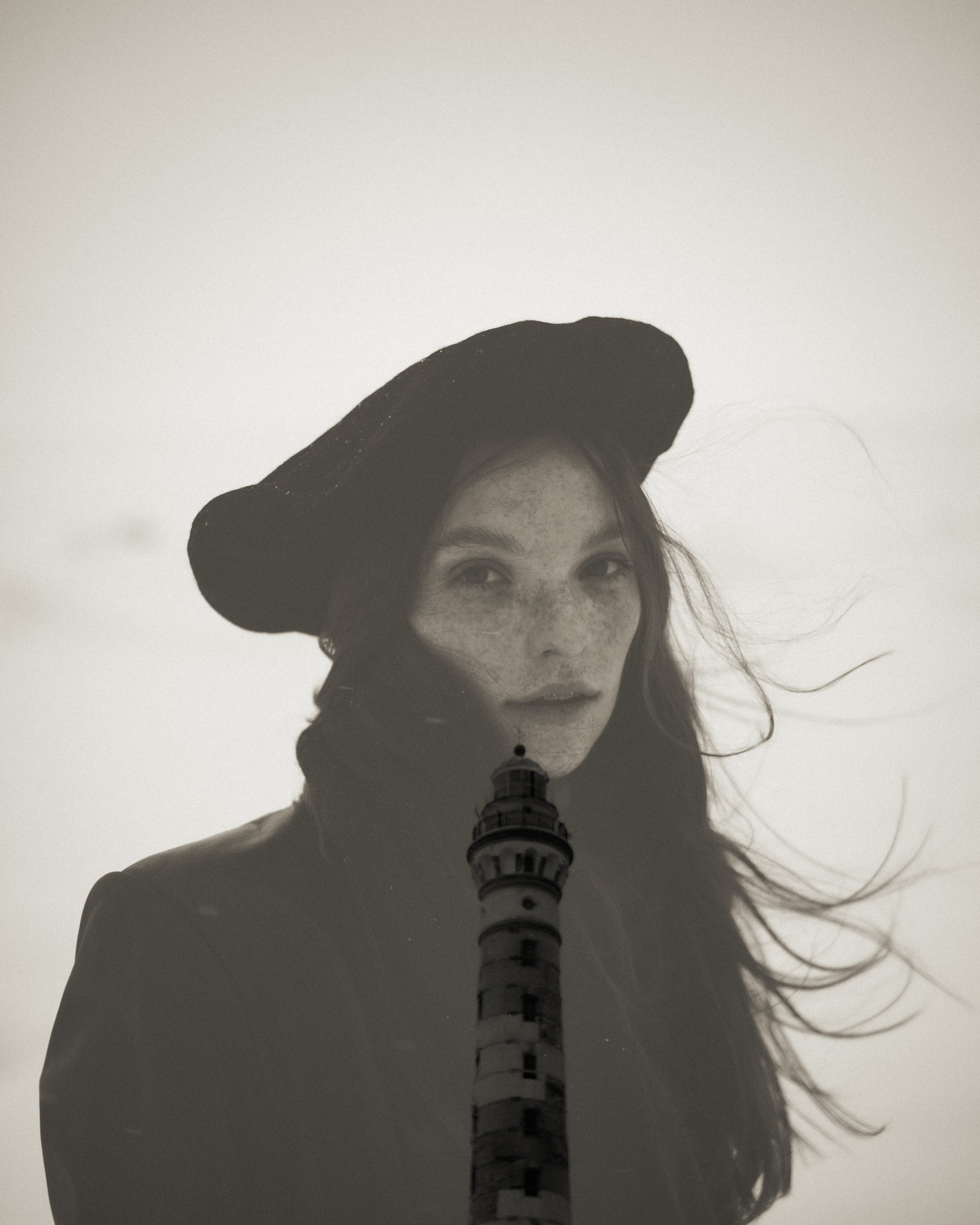 Настя. Съёмка у маяка