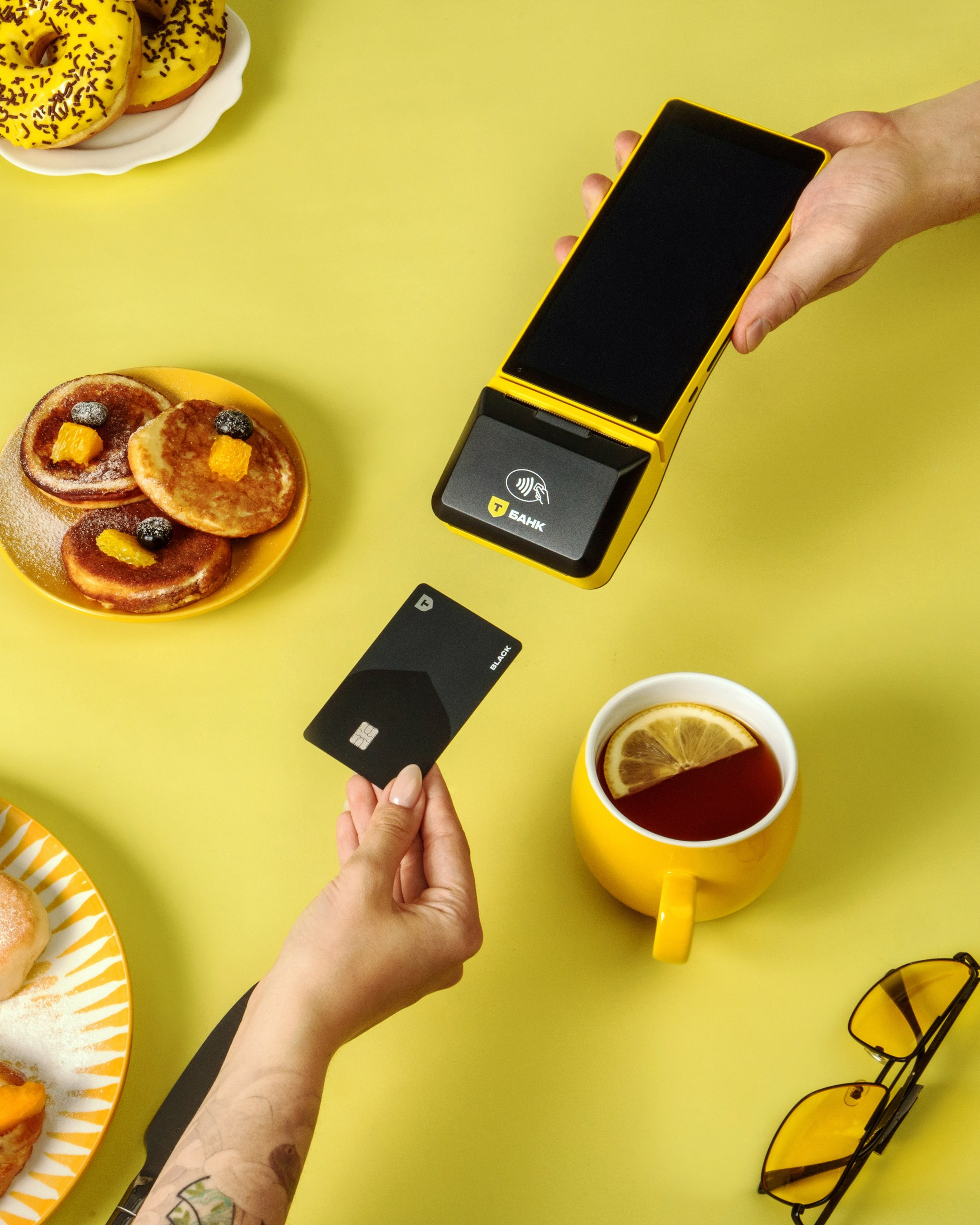 Съёмка продукта «Терминал Т-Банк»