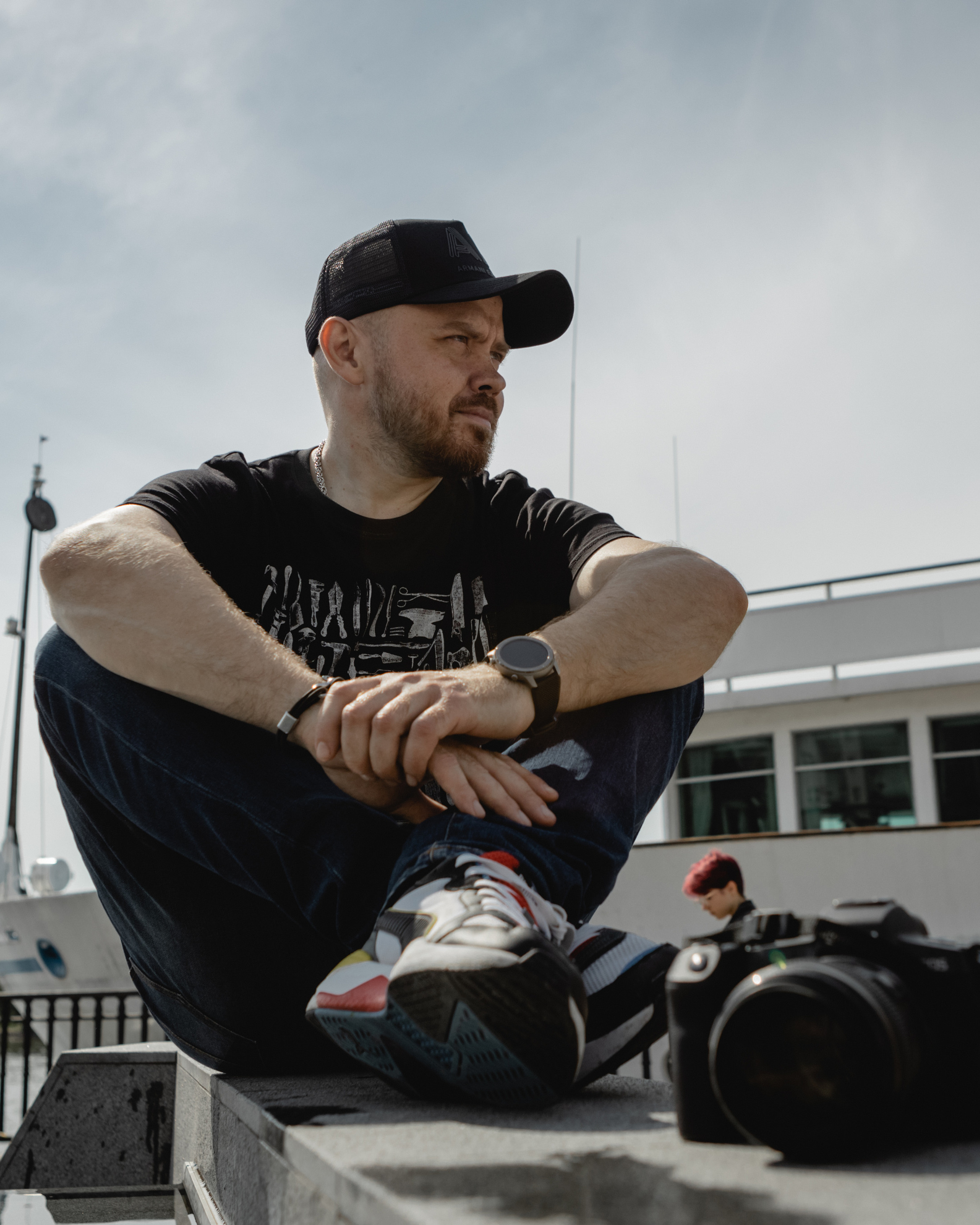 Петр на прогулке