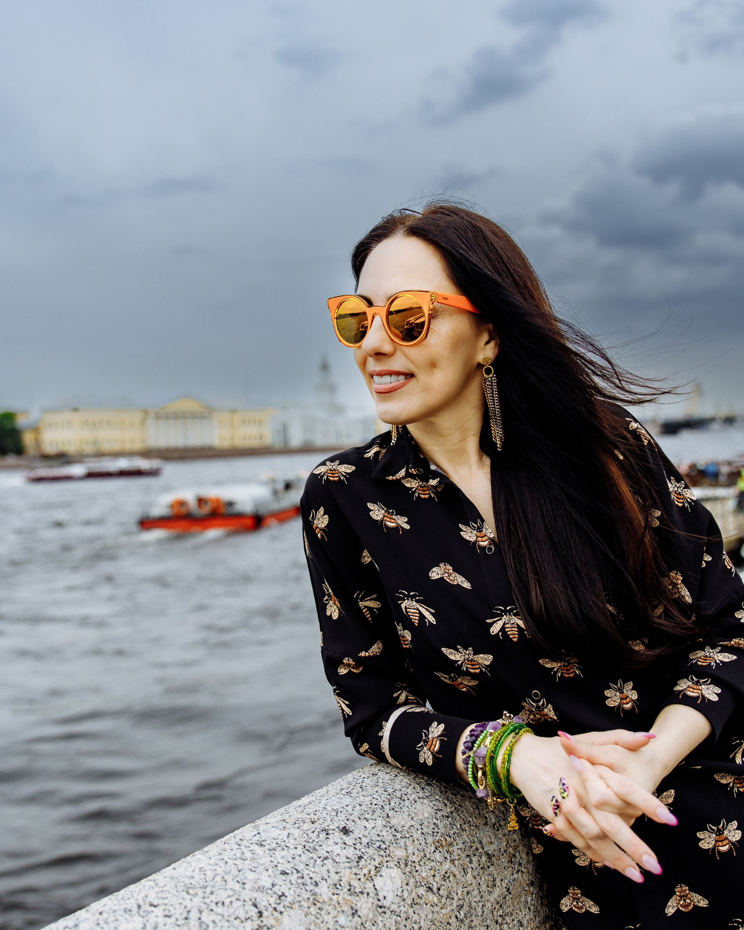 Фотосессия дизайнера в Питере.