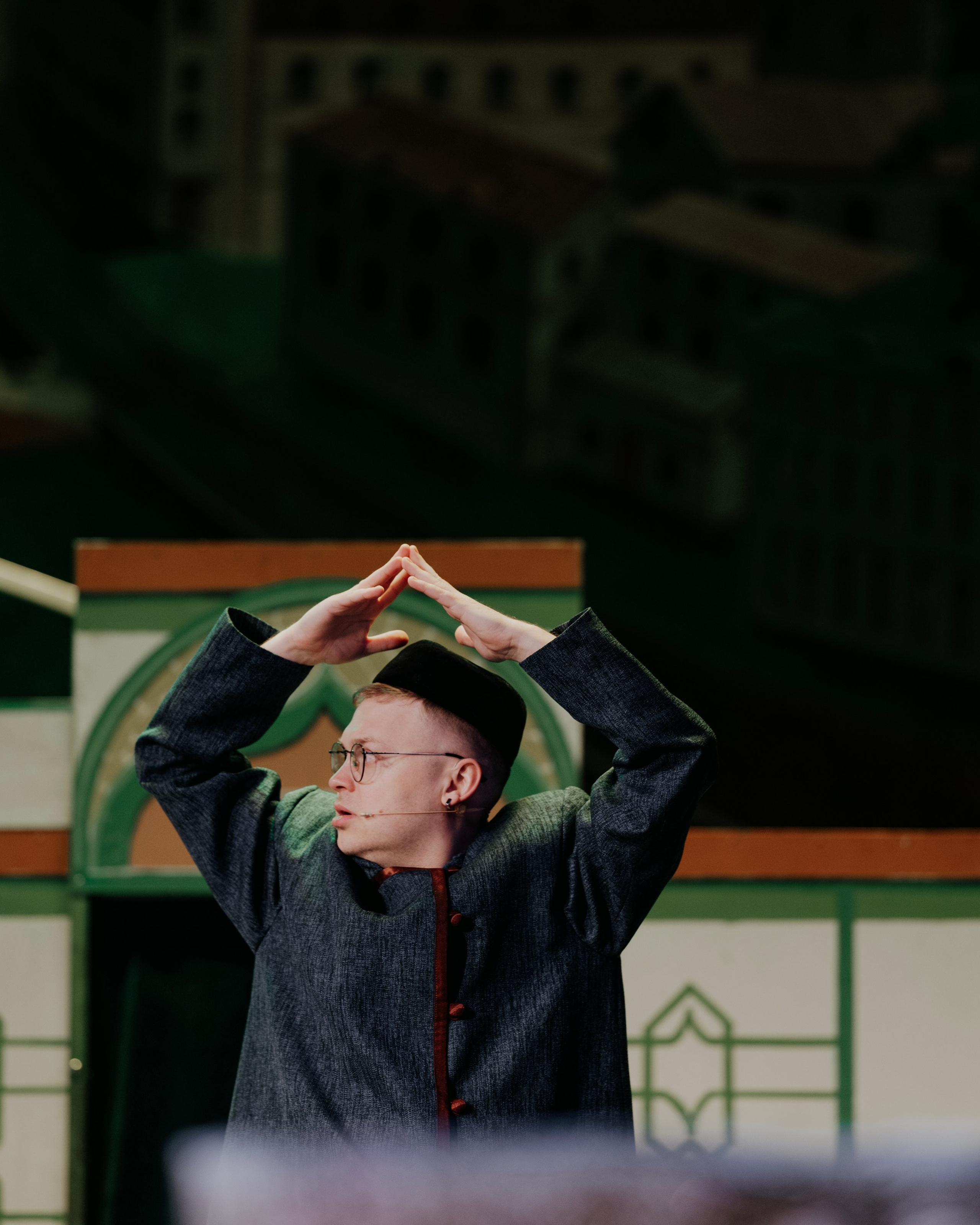 Rehearsal at the Zelenodolsk Musical Theatre