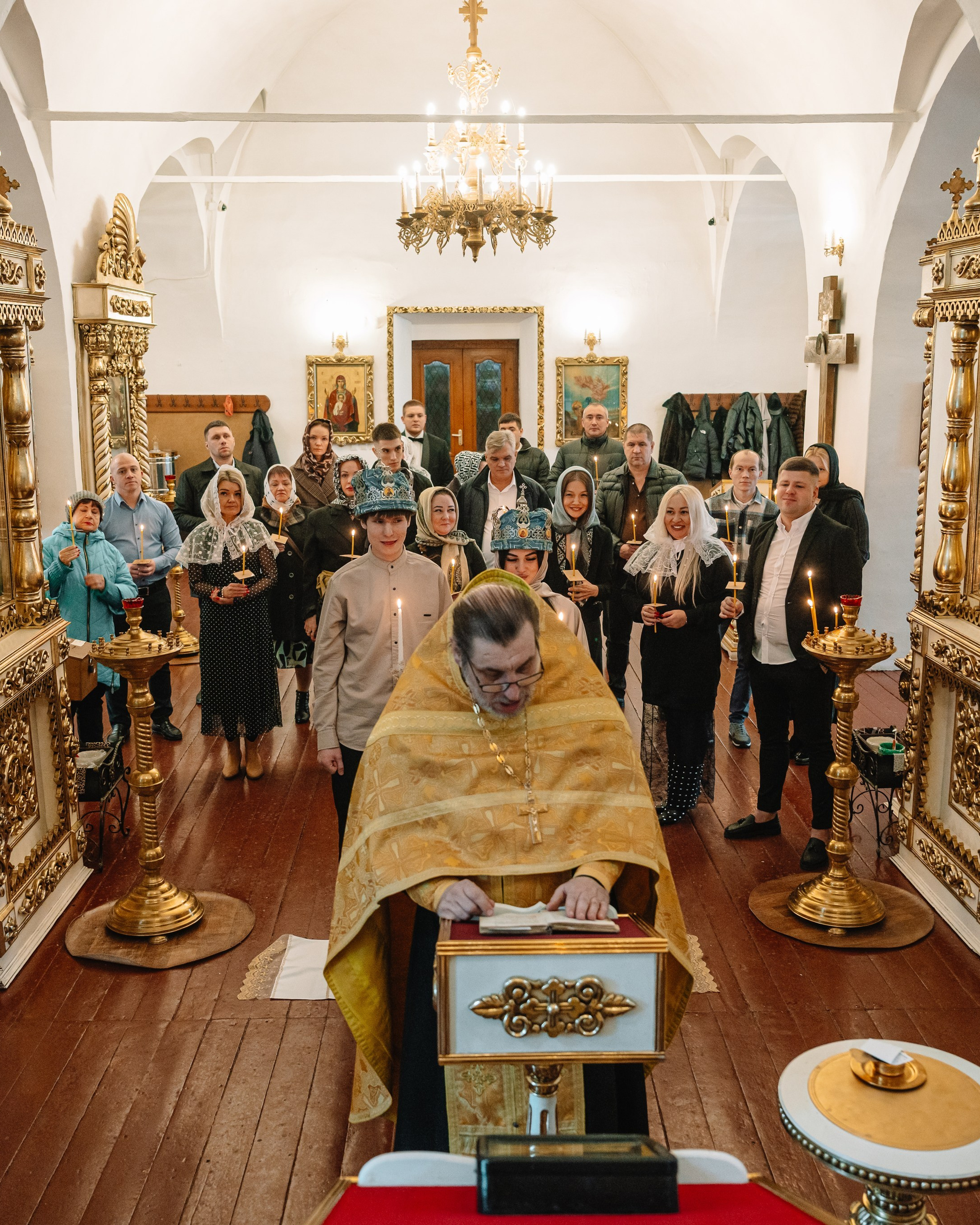 Венчание Вячеслава и&nbsp;Виктории.