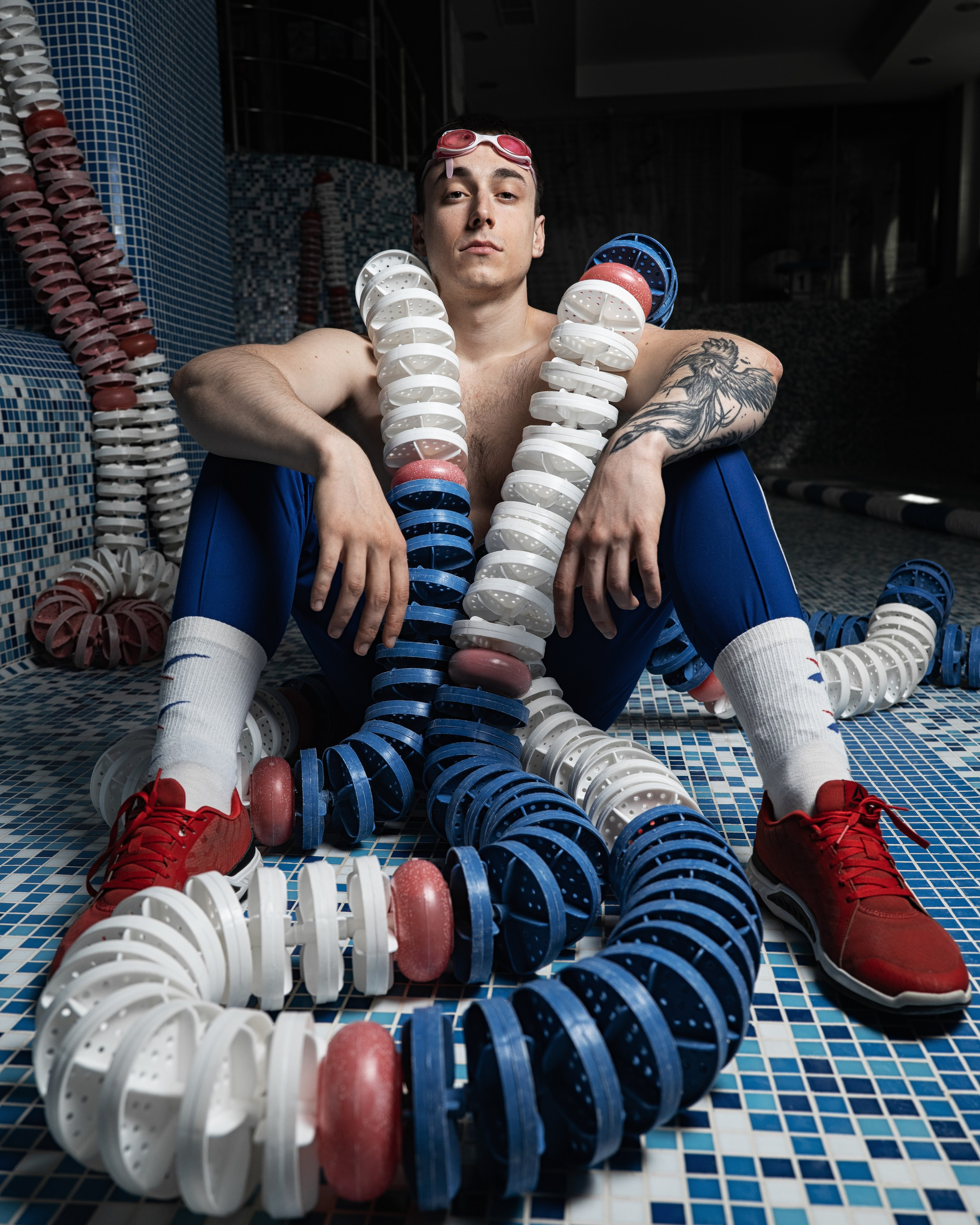 Съёмка для фитнес-клуба PUSHKIN