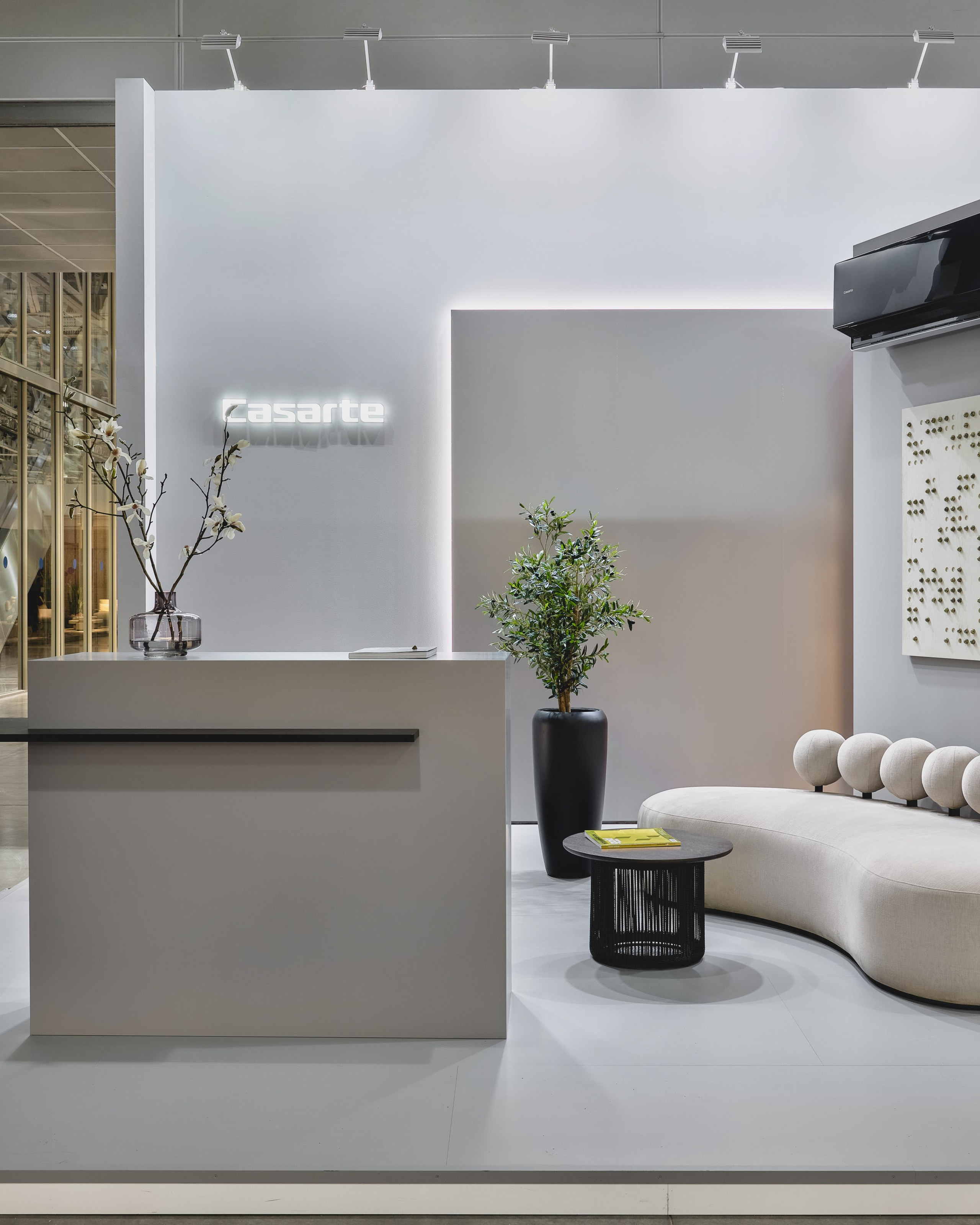 Стенд бренда Casarte. Выставка Артдом