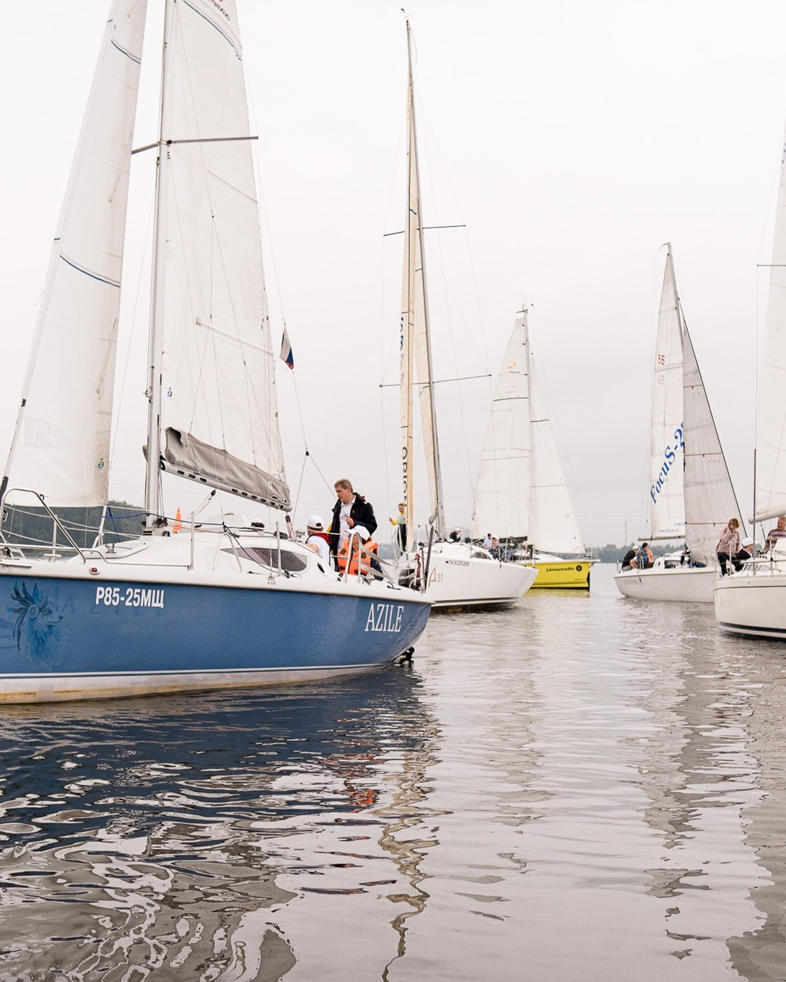 Корпоративная парусная регата Evraz