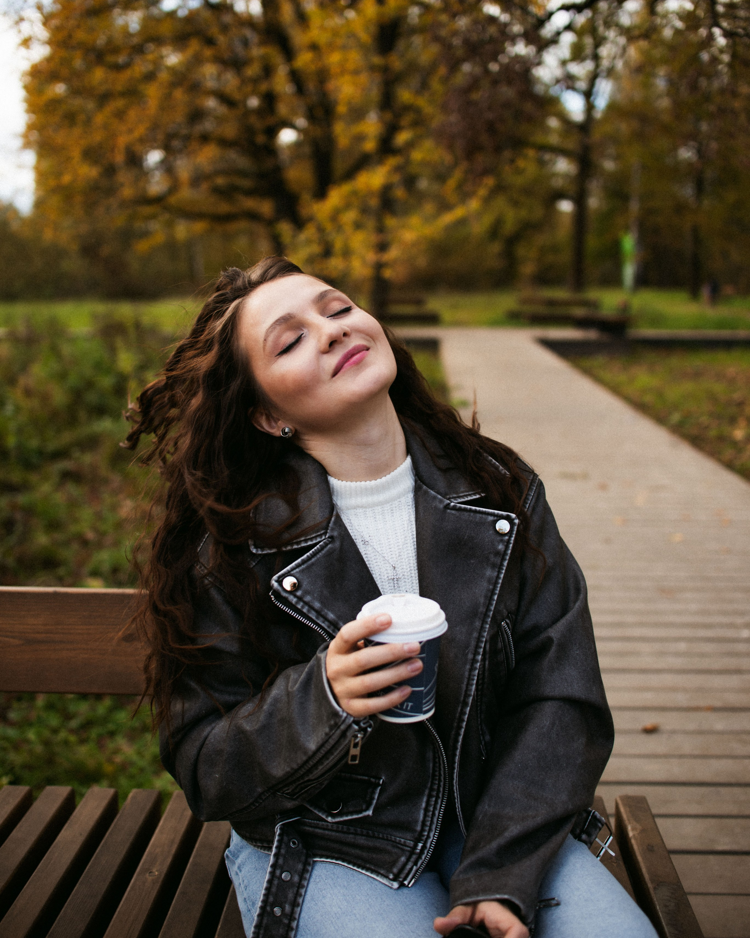 Елена фотопрогулка в парке